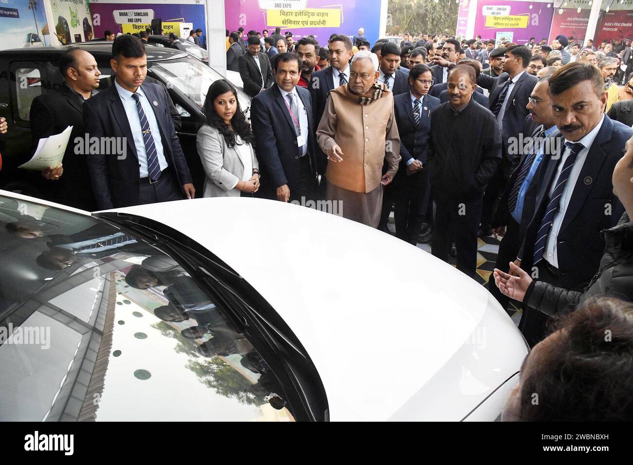 Patna india 11th jan 2024 patna india january 11 chief minister