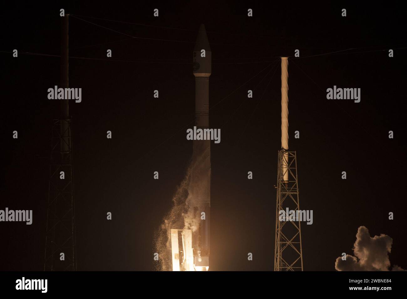 Atlas Telemetry An Atlas V rocket launched NASA's TDRS-L satellite to geosynchronous ...