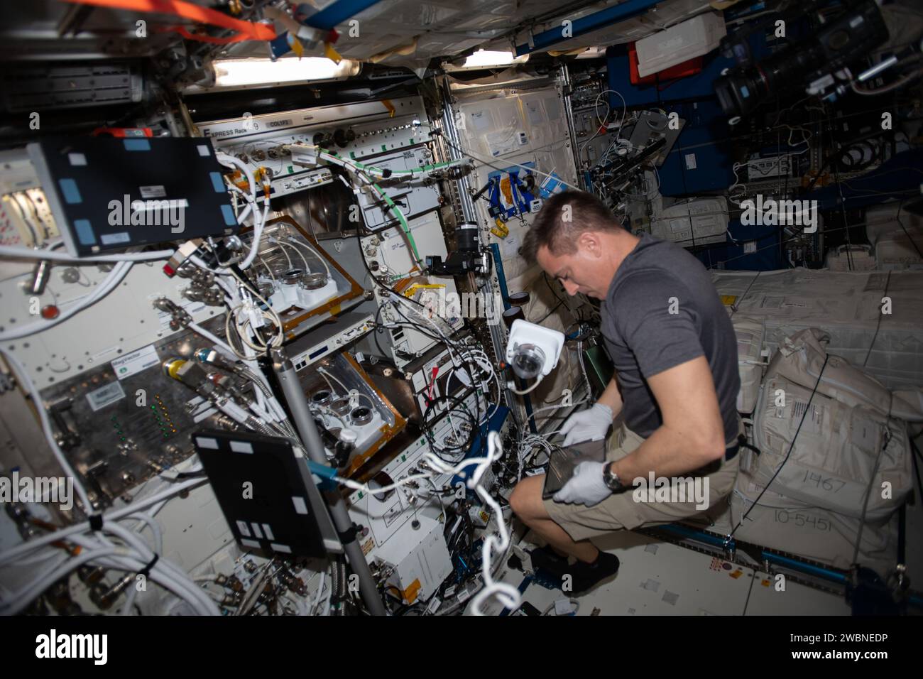 nasa astronaut and expedition 63 commander chris... iss063e001867 (April 22, 2020) --- NASA astronaut and Expedition 63 ...