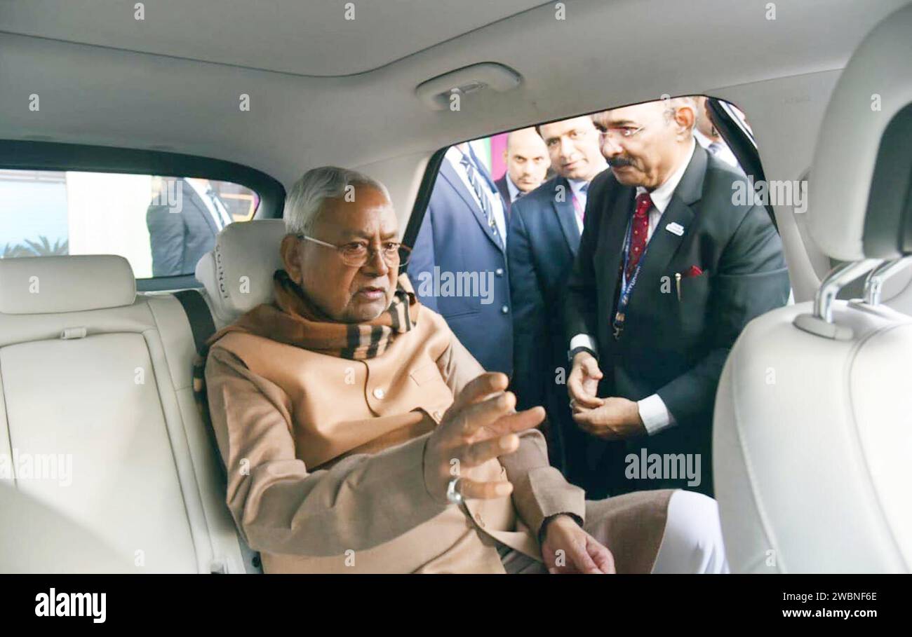 Patna india 11th jan 2024 patna india january 11 chief minister