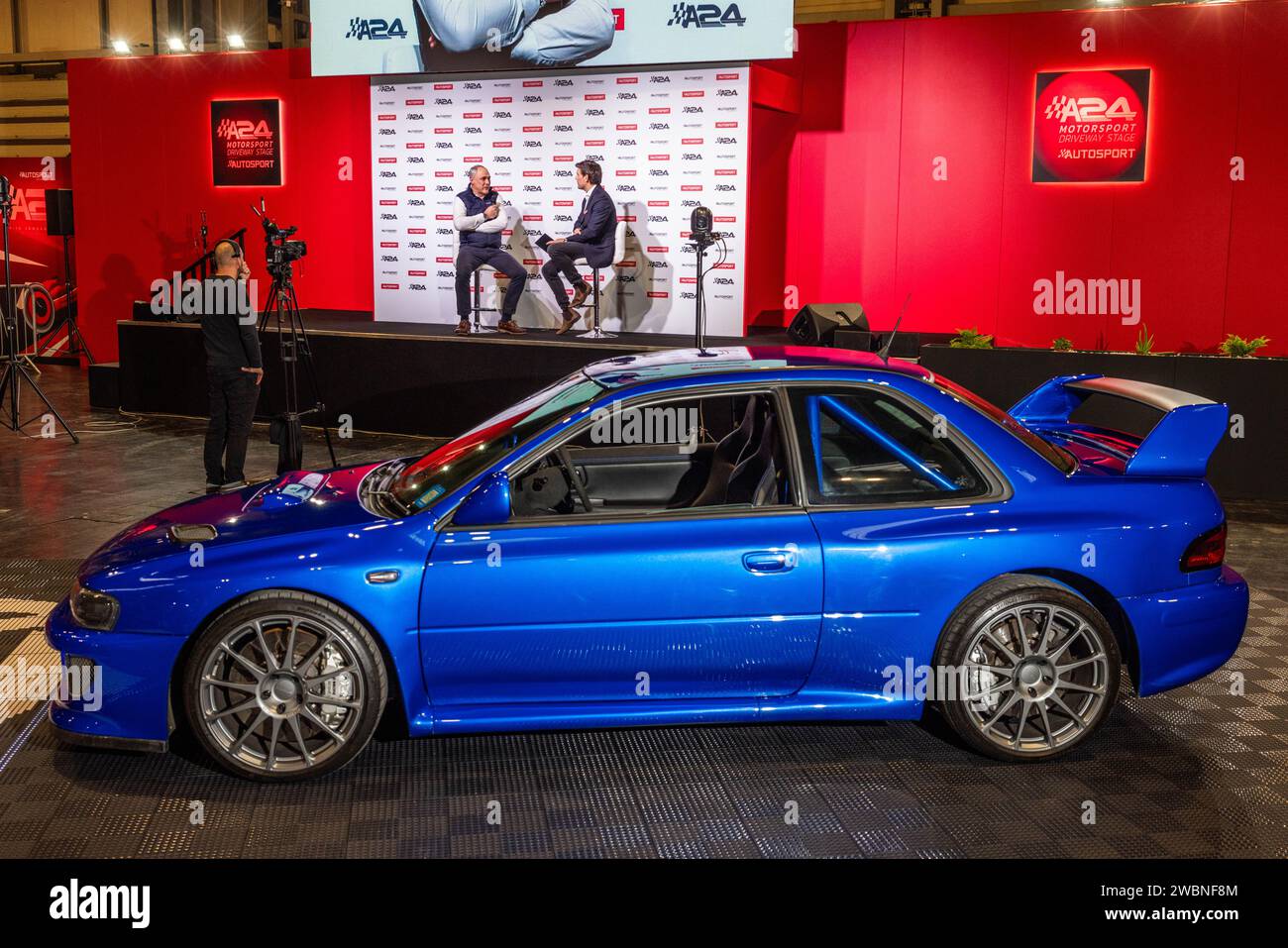 Birmingham, UK. 11 JAN, 2024. Prodrive P25 is shown at the main stage