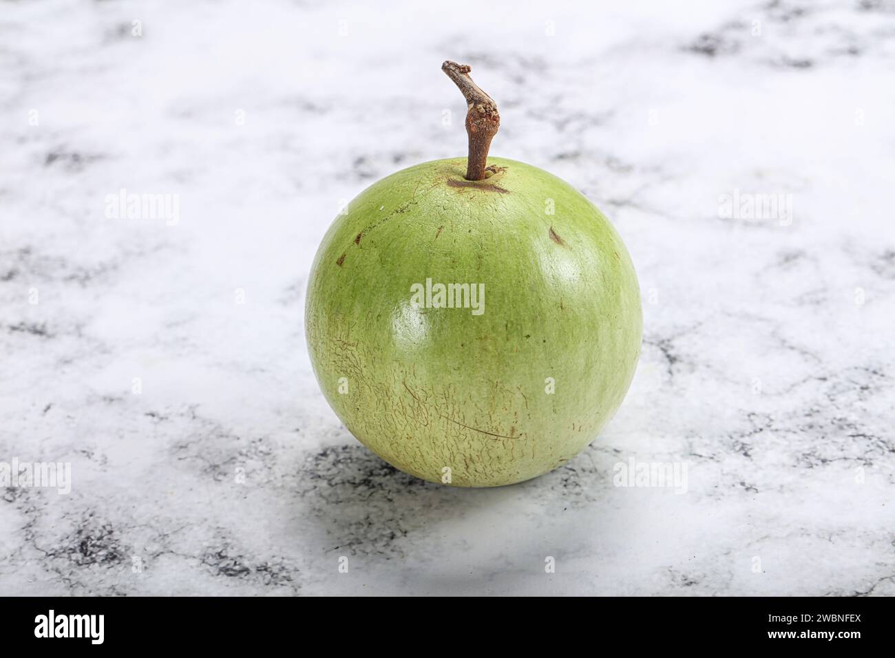 Tropical sweet juicy fruit Sapote Star apple Stock Photo