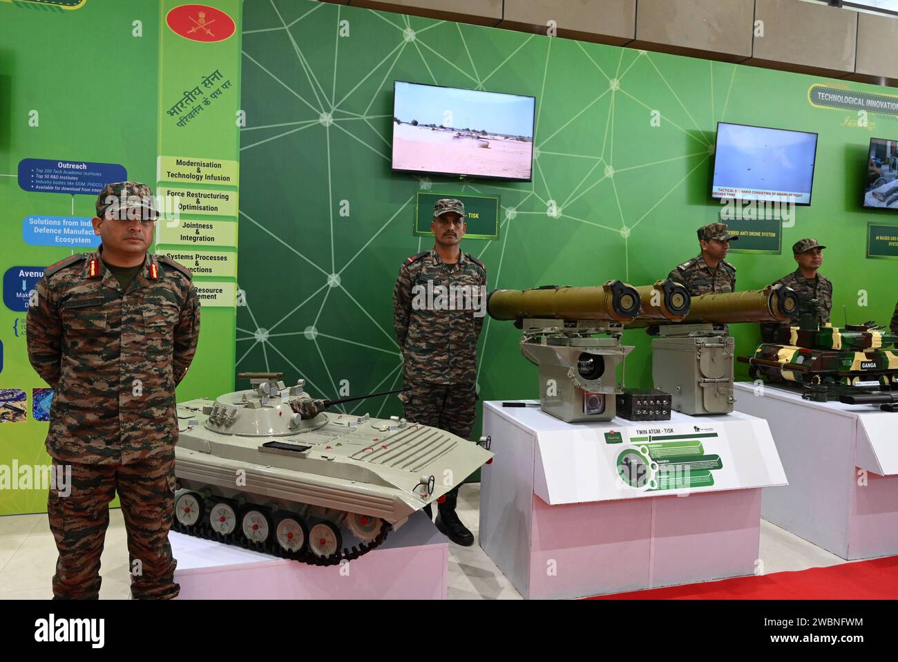 New Delhi, India. 11th Jan, 2024. NEW DELHI, INDIA JANUARY 11 Army