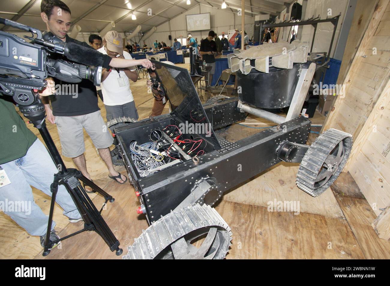 Large Mining Rover Astrobotic Technology demonstrated the Polaris rover at Kennedy Space ...