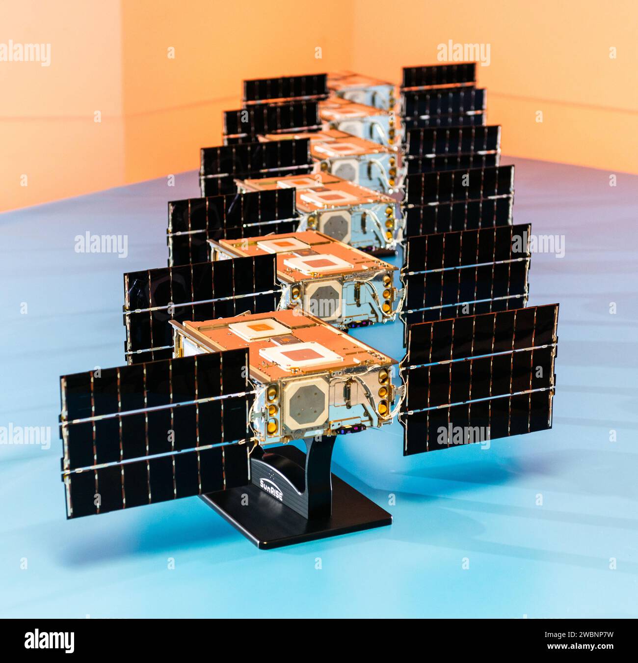 Shown here at Utah State University's Space Dynamics Laboratory in