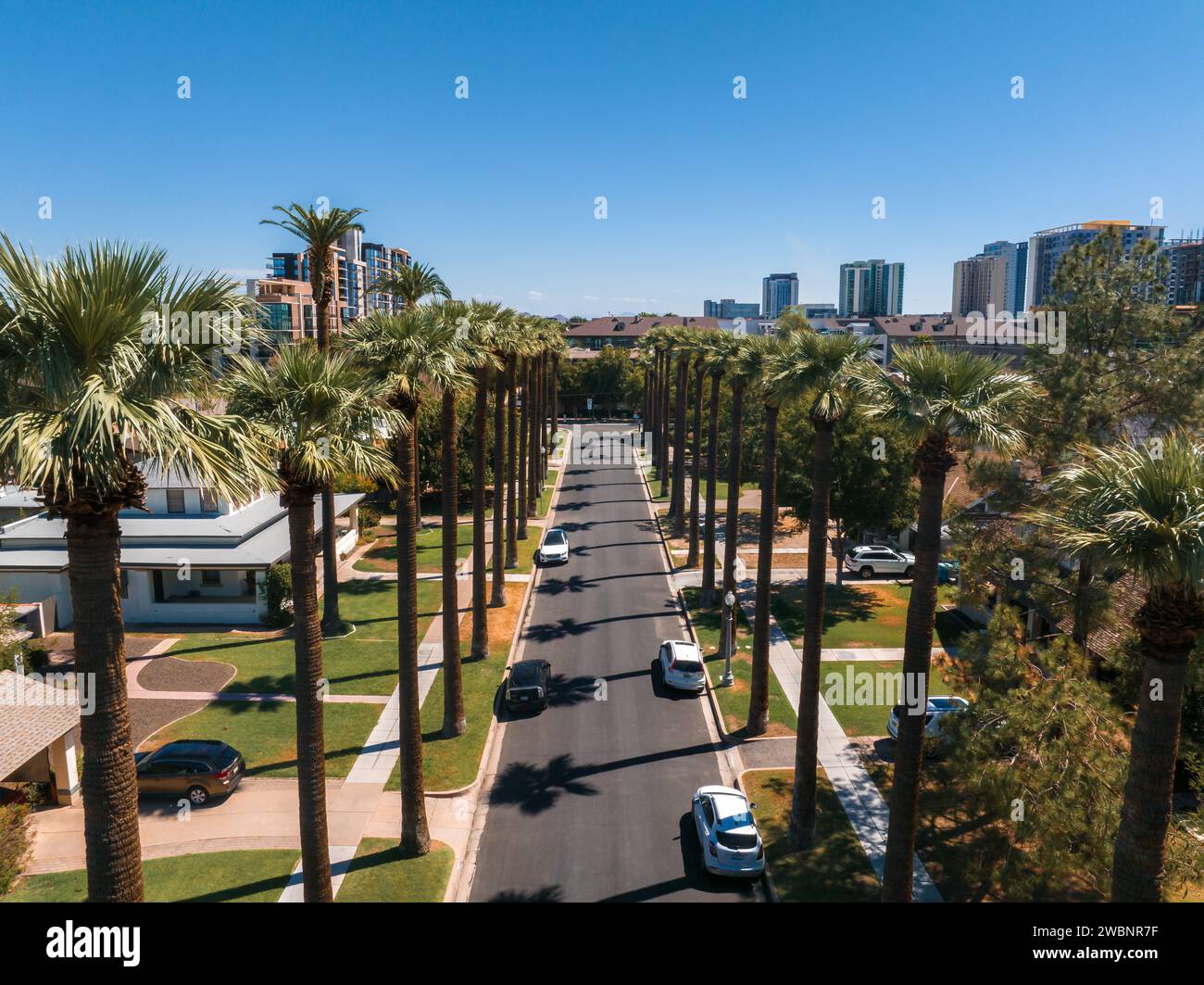 Aerial view empty los hi-res stock photography and images - Alamy