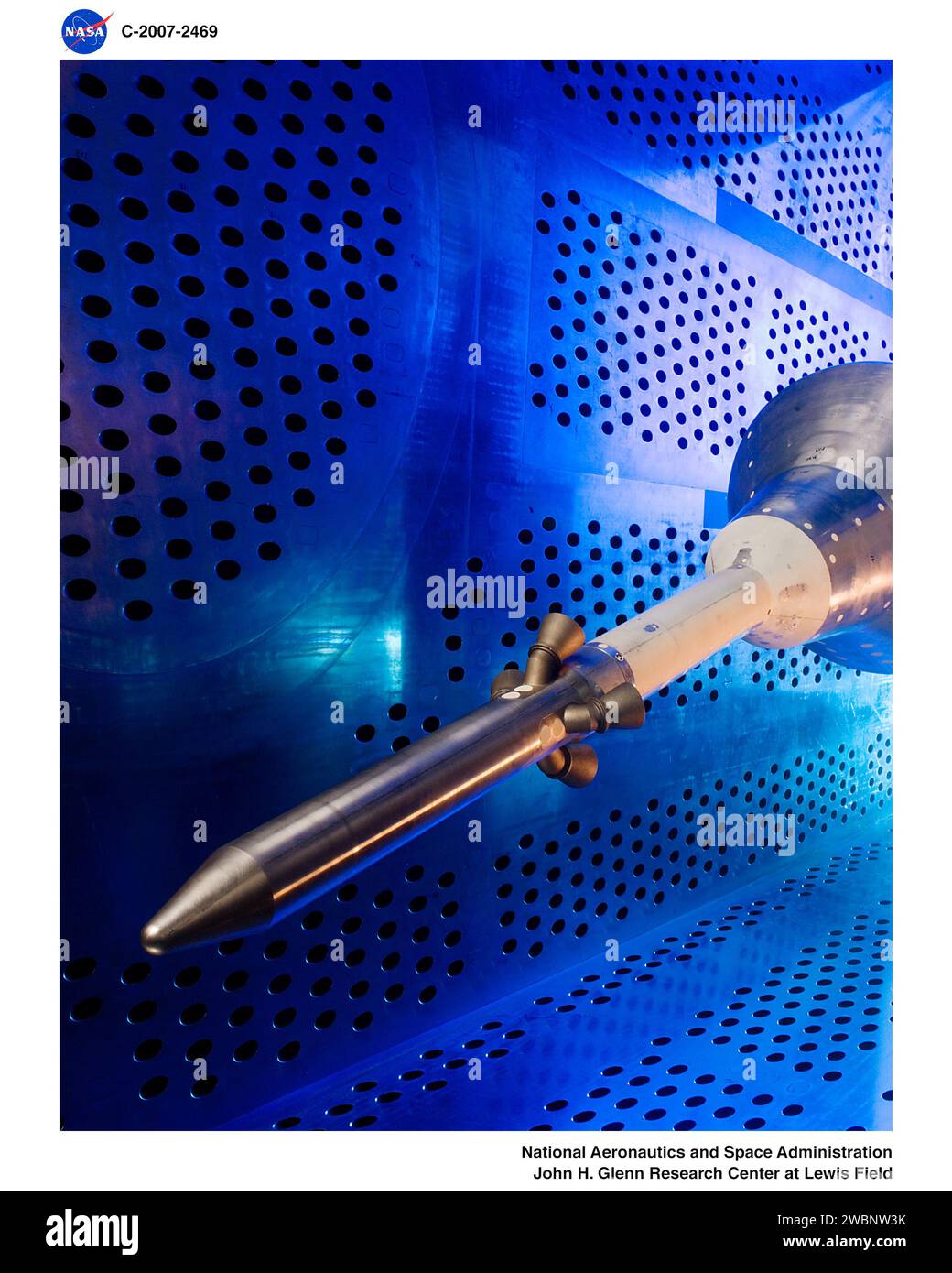 Supersonic wind tunnel test section Cut Out Stock Images & Pictures - Alamy