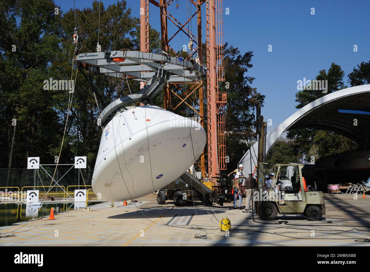 The ORION SPLASH project tested a boiler plate article for structural ...