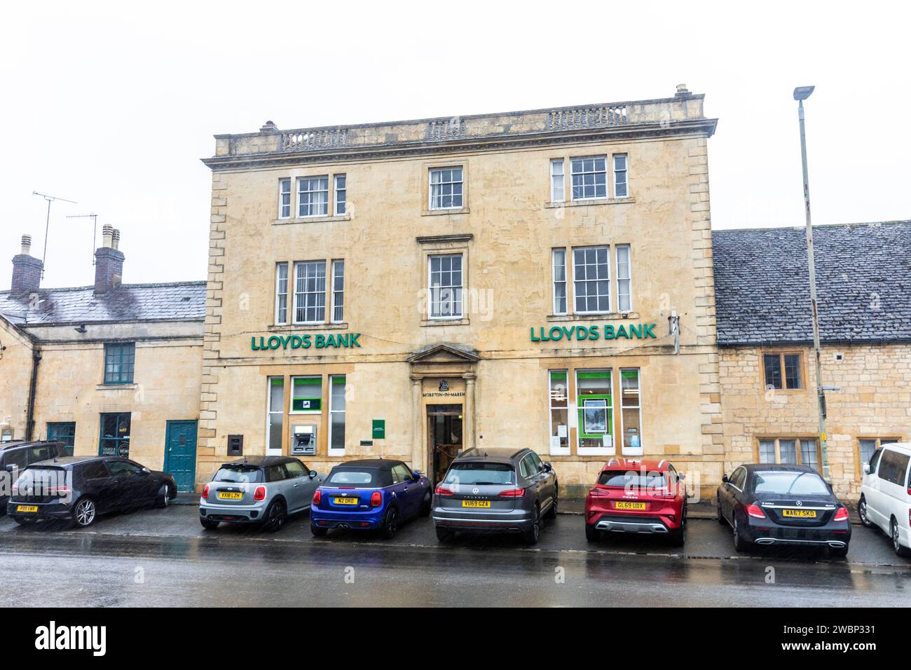 Lloyds bank branch in Moreton in Marsh, Cotswolds,England,UK,2023 Stock Photo