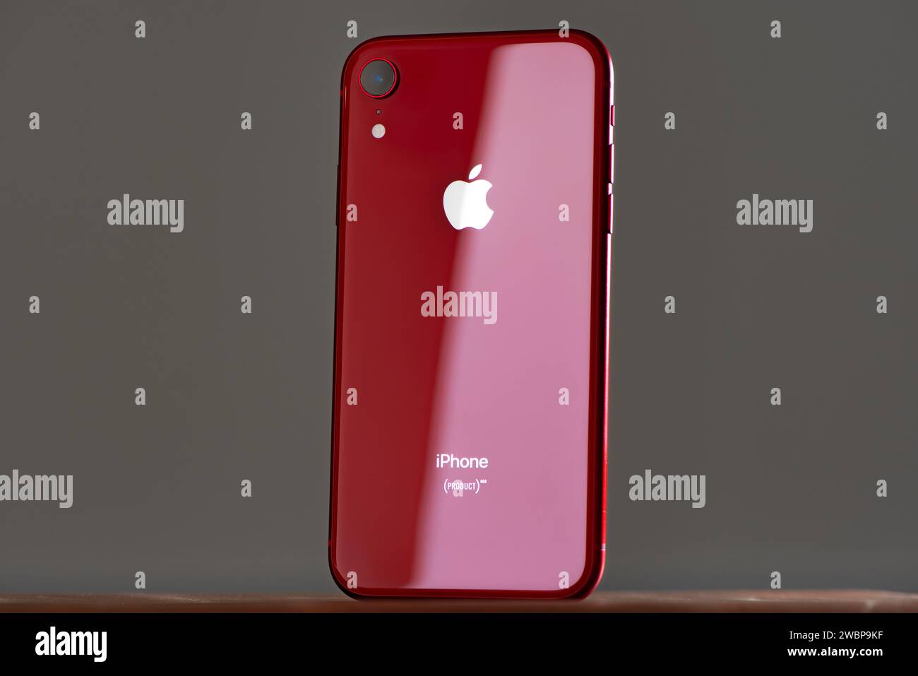 HCMC, VN - Dec 2023. iPhone 8 Plus red color Stock Photo - Alamy
