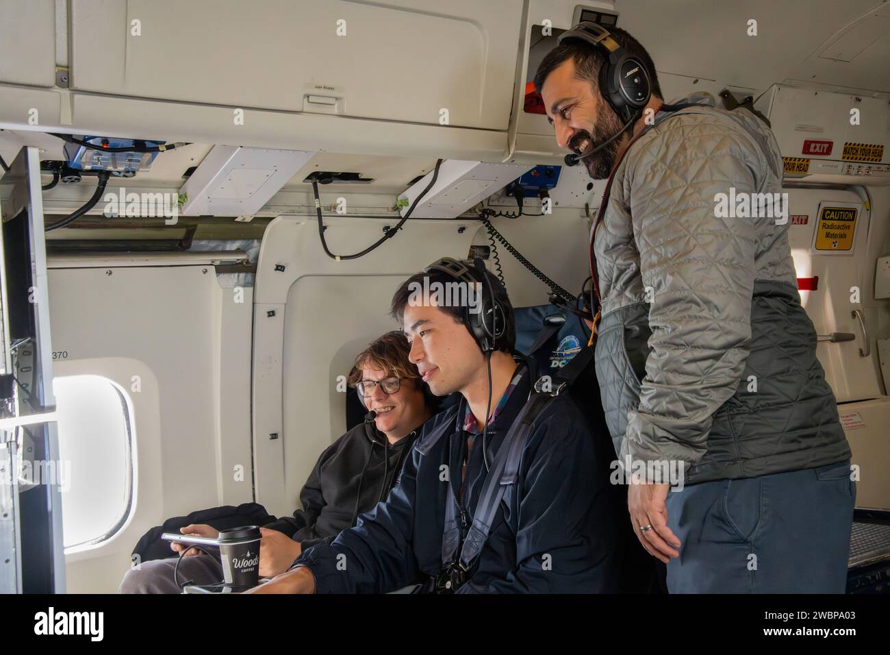 NASA’s DC8 aircraft from Armstrong Flight Research Center in Edwards
