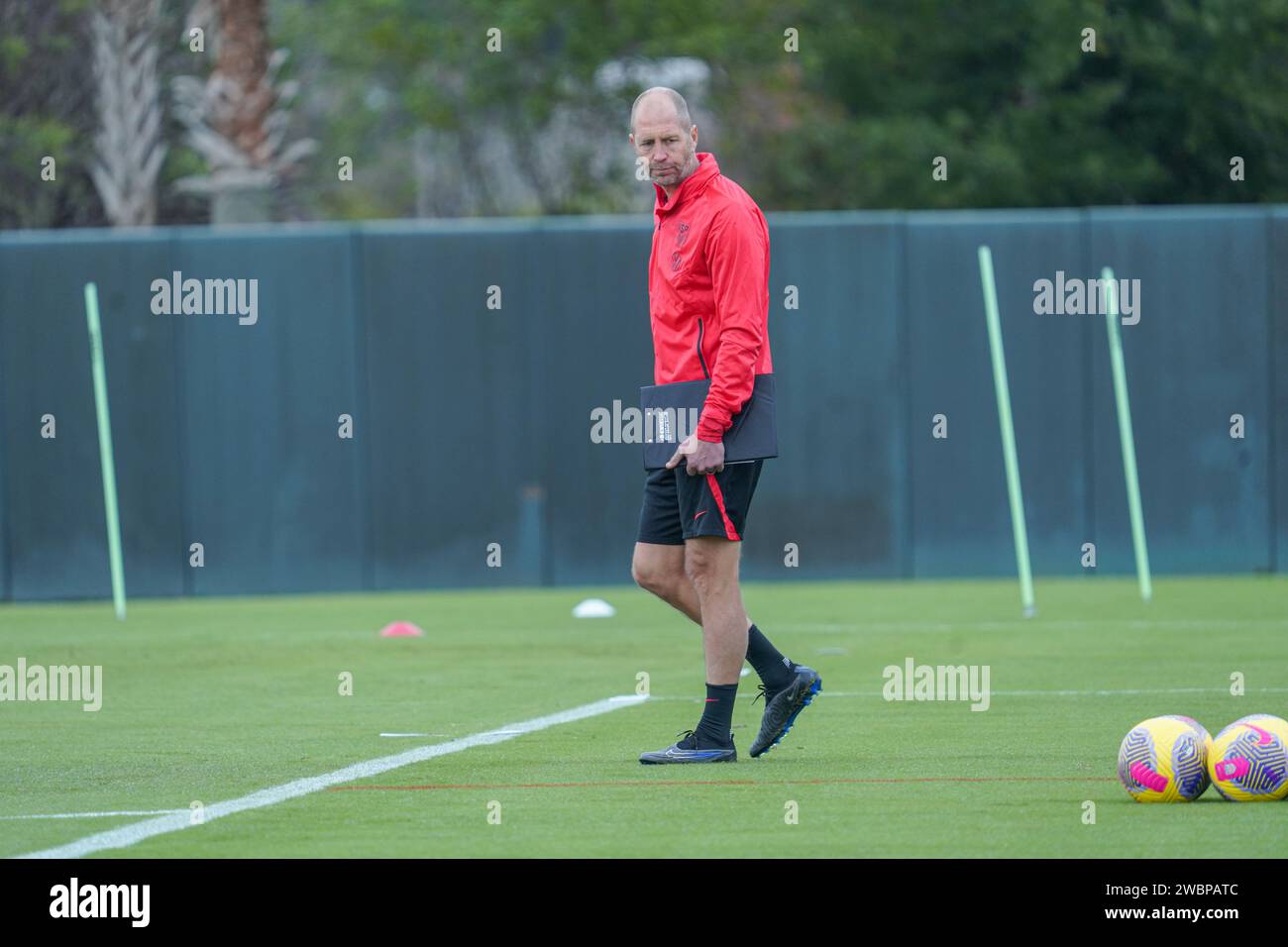 Coach Greg Training Program Kissimmee, Florida, USA, January 11, 2024, Head Coach Gregg Berhalter ...