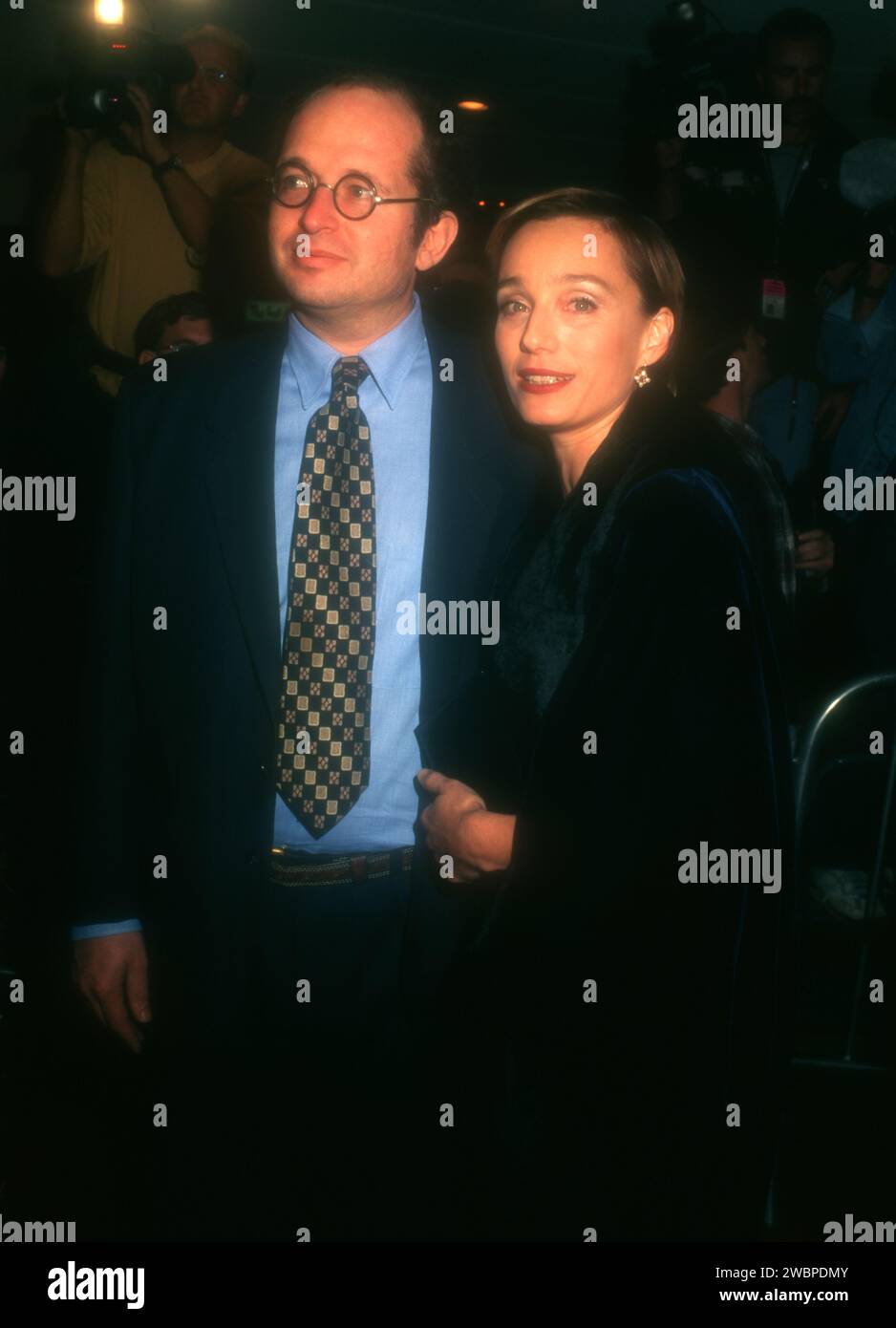 Los Angeles, California, USA 6th November 1996 Actress Kristin Scott Thomas attends The American Film Institute's Premiere of Miramax Films 'The English Patient' at Mann Bruin Theatre on November 6, 1996 in Los Angeles, California, USA. Photo by Barry King/Alamy Stock Photo Stock Photo