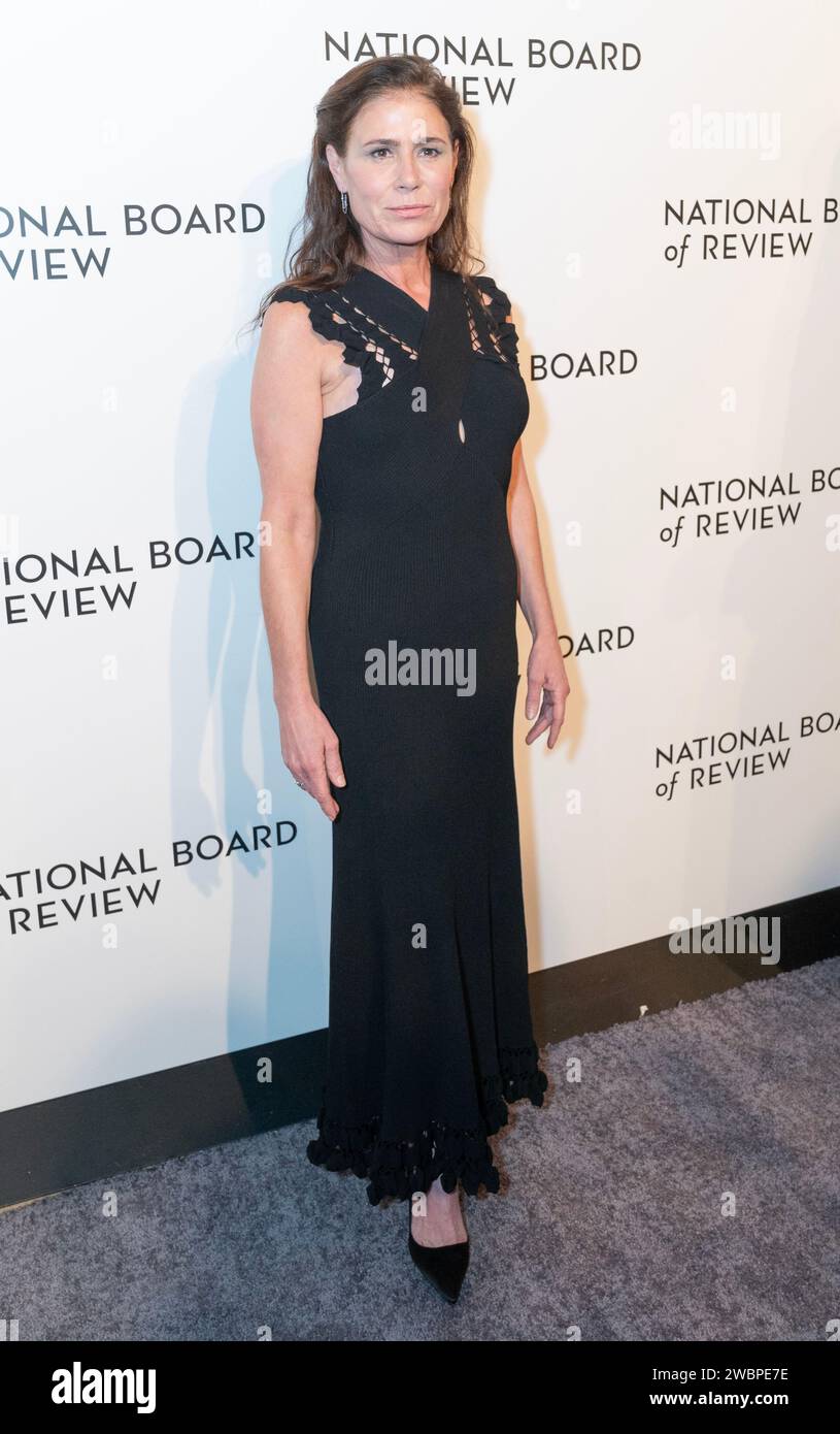 Maura Tierney attends 2024 National Board of Review Awards Gala at