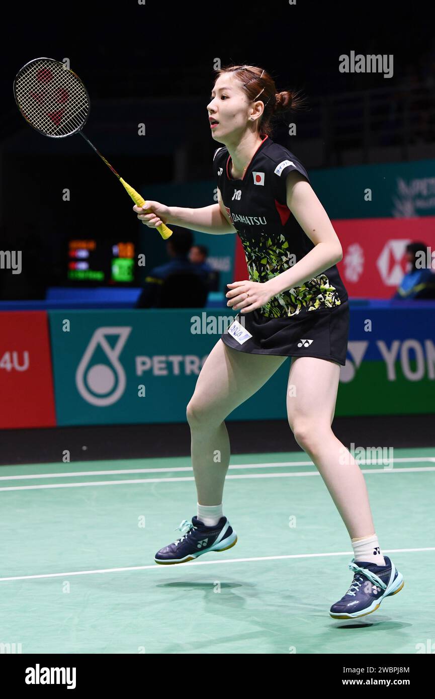Axiata Arena, Kuala Lumpur, Malaysia. 11th Jan, 2024. Chiharu Shida ...