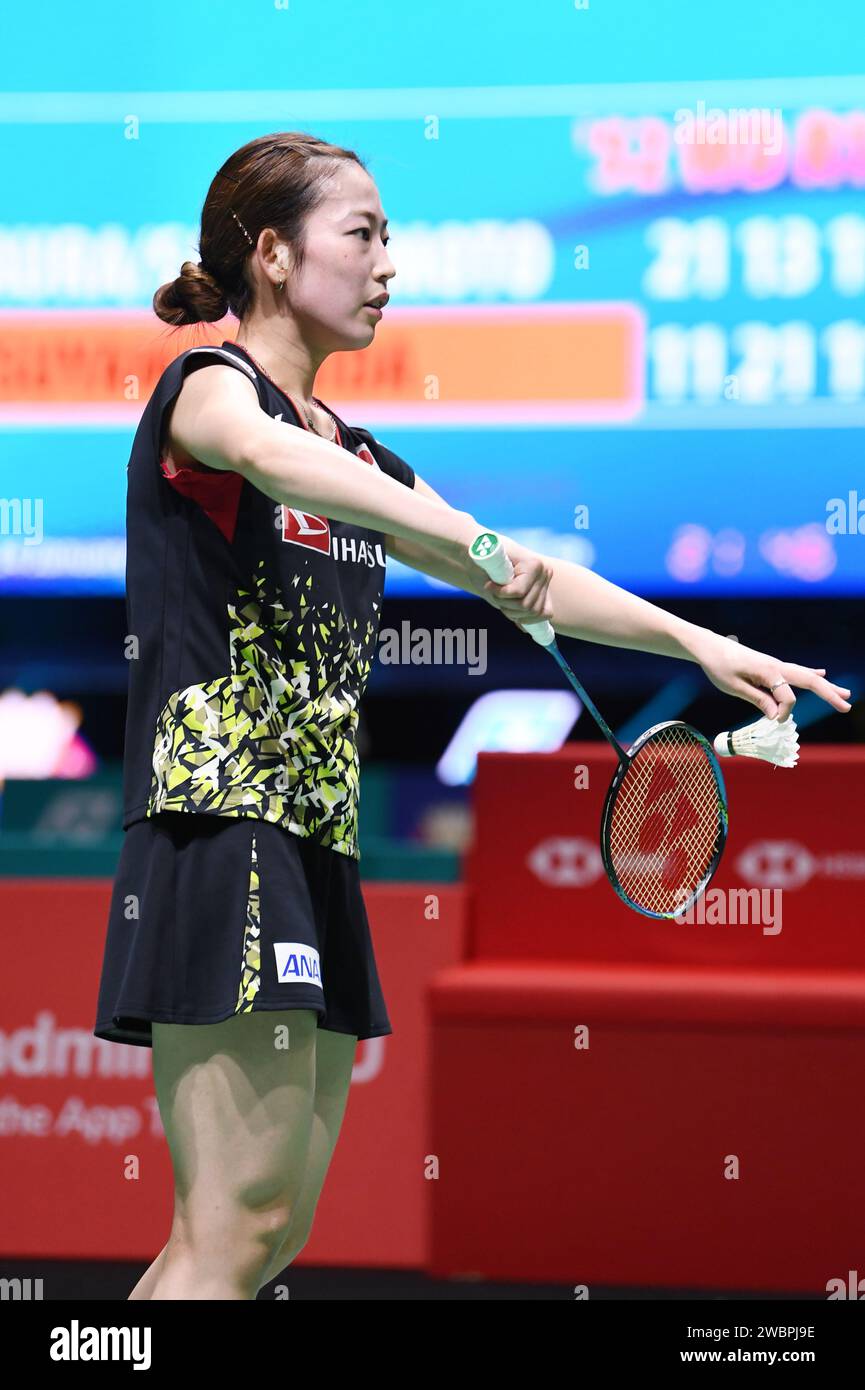 Axiata Arena, Kuala Lumpur, Malaysia. 11th Jan, 2024. Nami Matsuyama