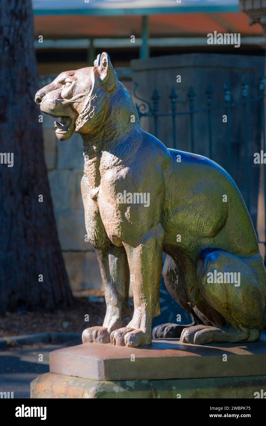 Bronze lion at lion gate lodge hires stock photography and images Alamy