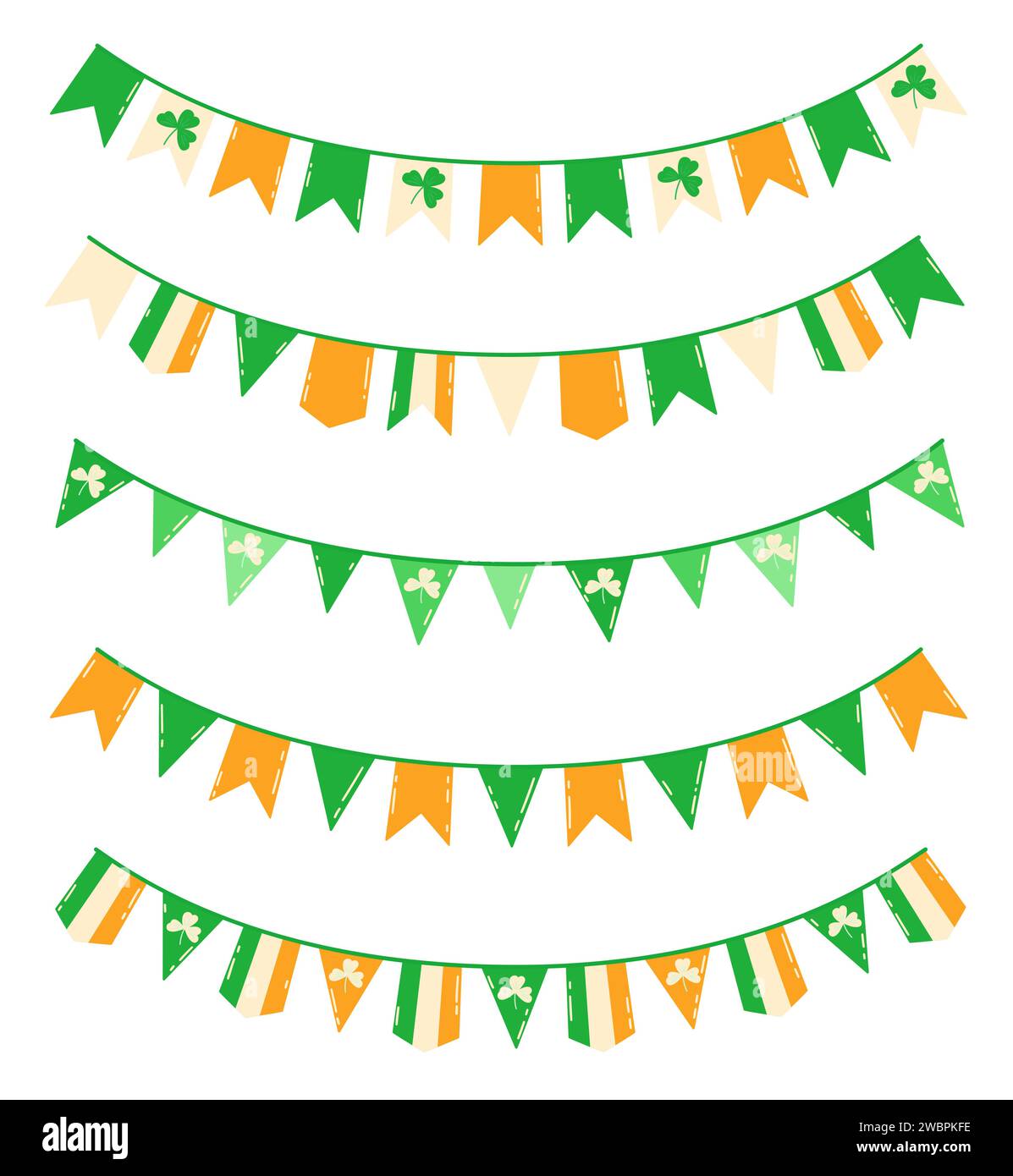 st patricks day girlande