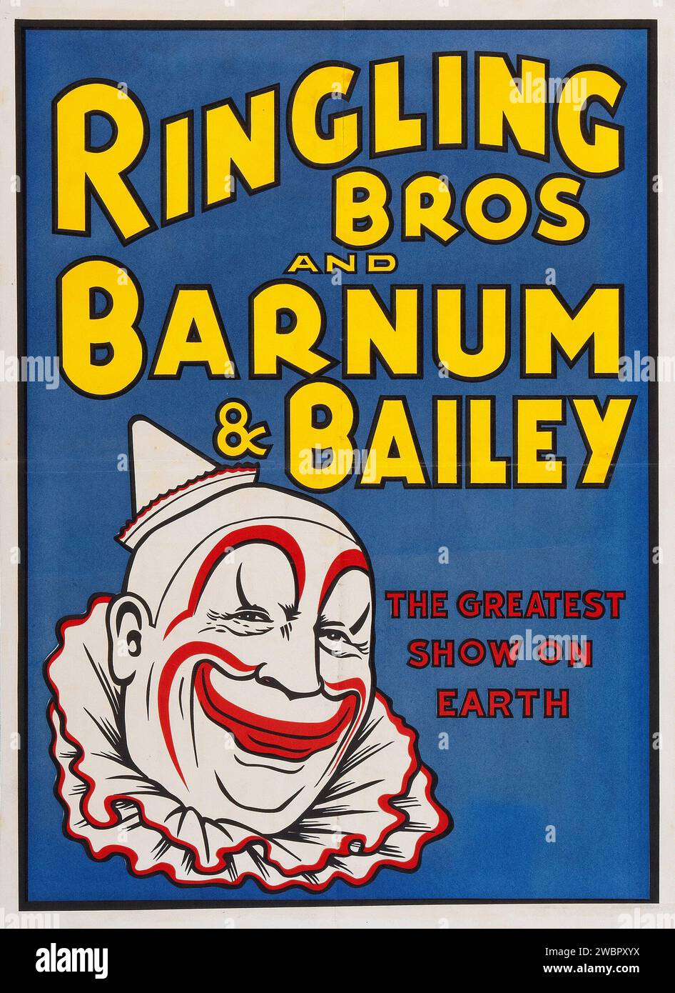 Circus Poster (Ringling Brothers and Barnum & Bailey Circus, Late 1930s