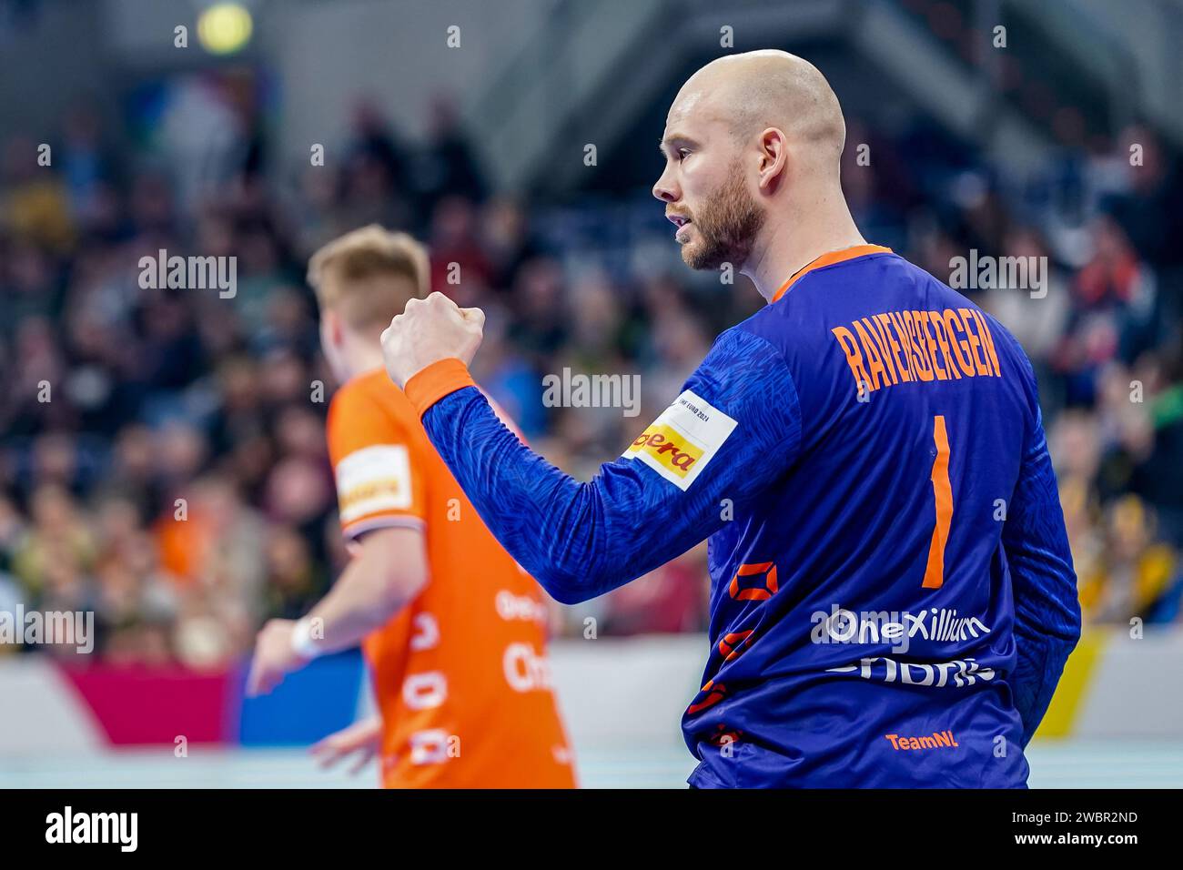 Mannheim, Germany, January 11, 2024, Bart Ravensbergen of The