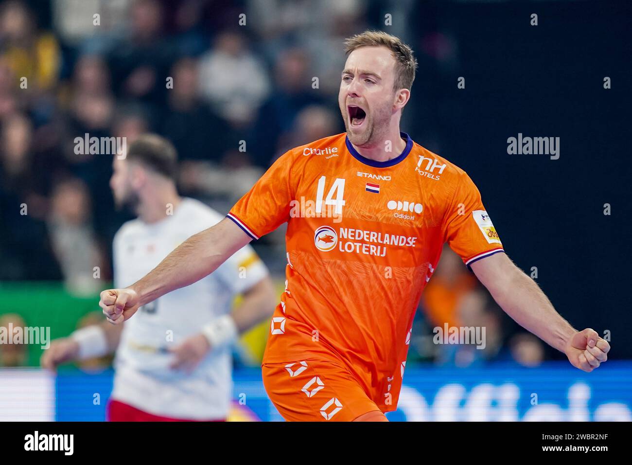 Mannheim, Germany, January 11, 2024, Bobby Schagen of The Netherlands