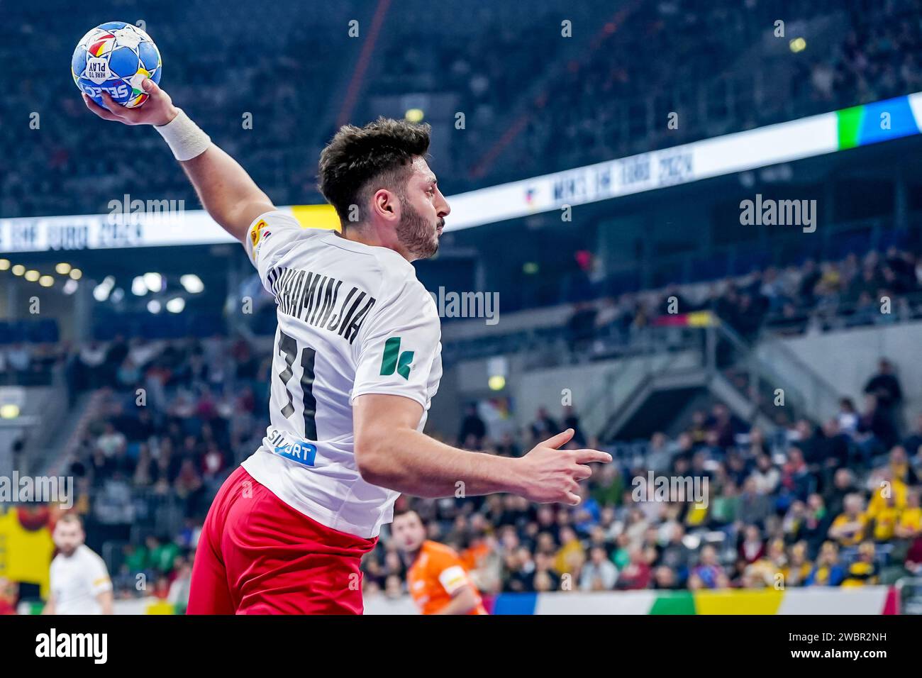 Mannheim, Germany, January 11, 2024, Arvelodi of during