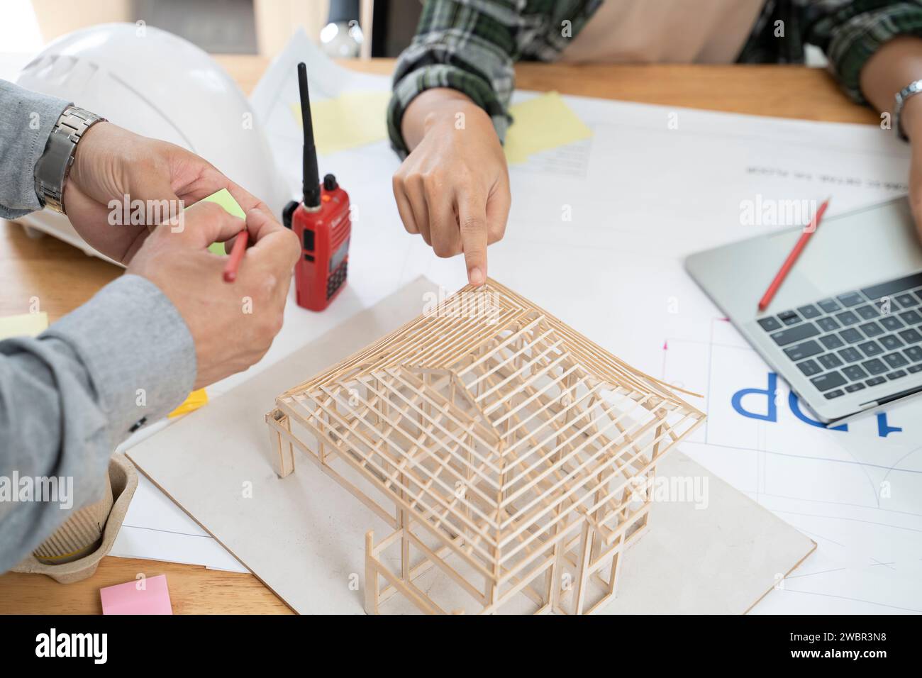 Architect bringing her projects to life with technology Stock Photo - Alamy