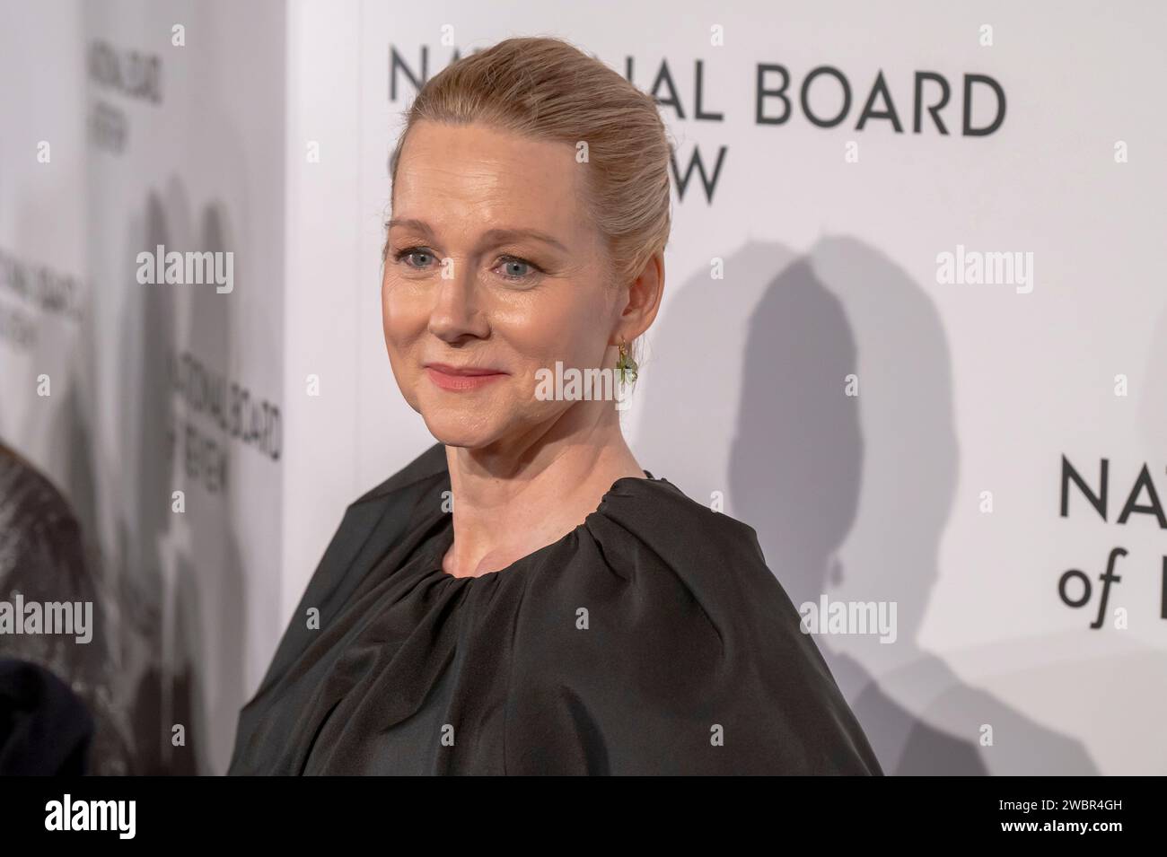 New York, United States. 11th Jan, 2024. Laura Linney attends the 2024  National Board of Review Gala at Cipriani 42nd Street in New York City.  (Photo by Ron Adar/SOPA Images/Sipa USA) Credit:, image size:1300x955
