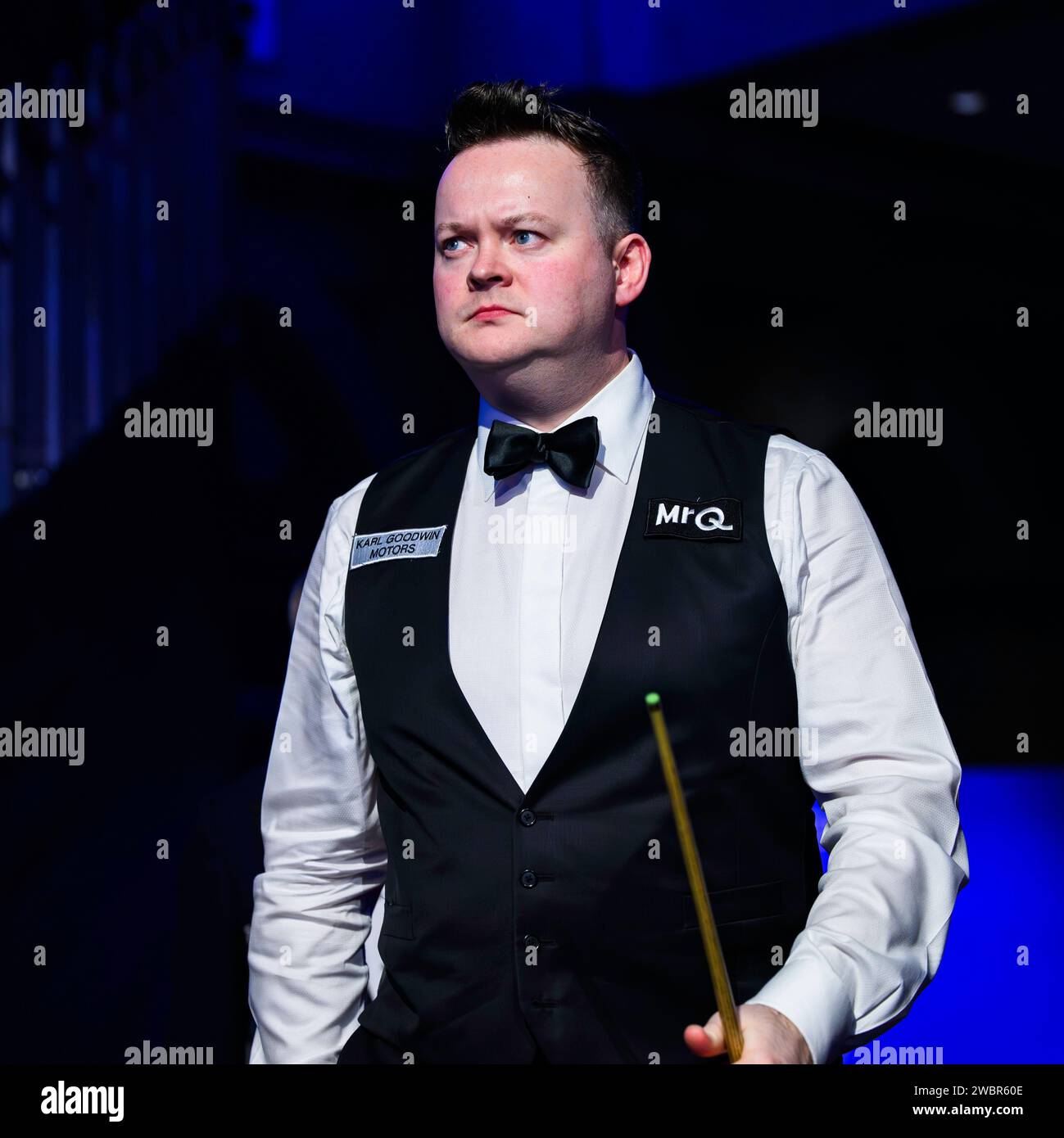 LONDON, UNITED KINGDOM. 11th Jan, 2024. Shaun Murphy entered the arena