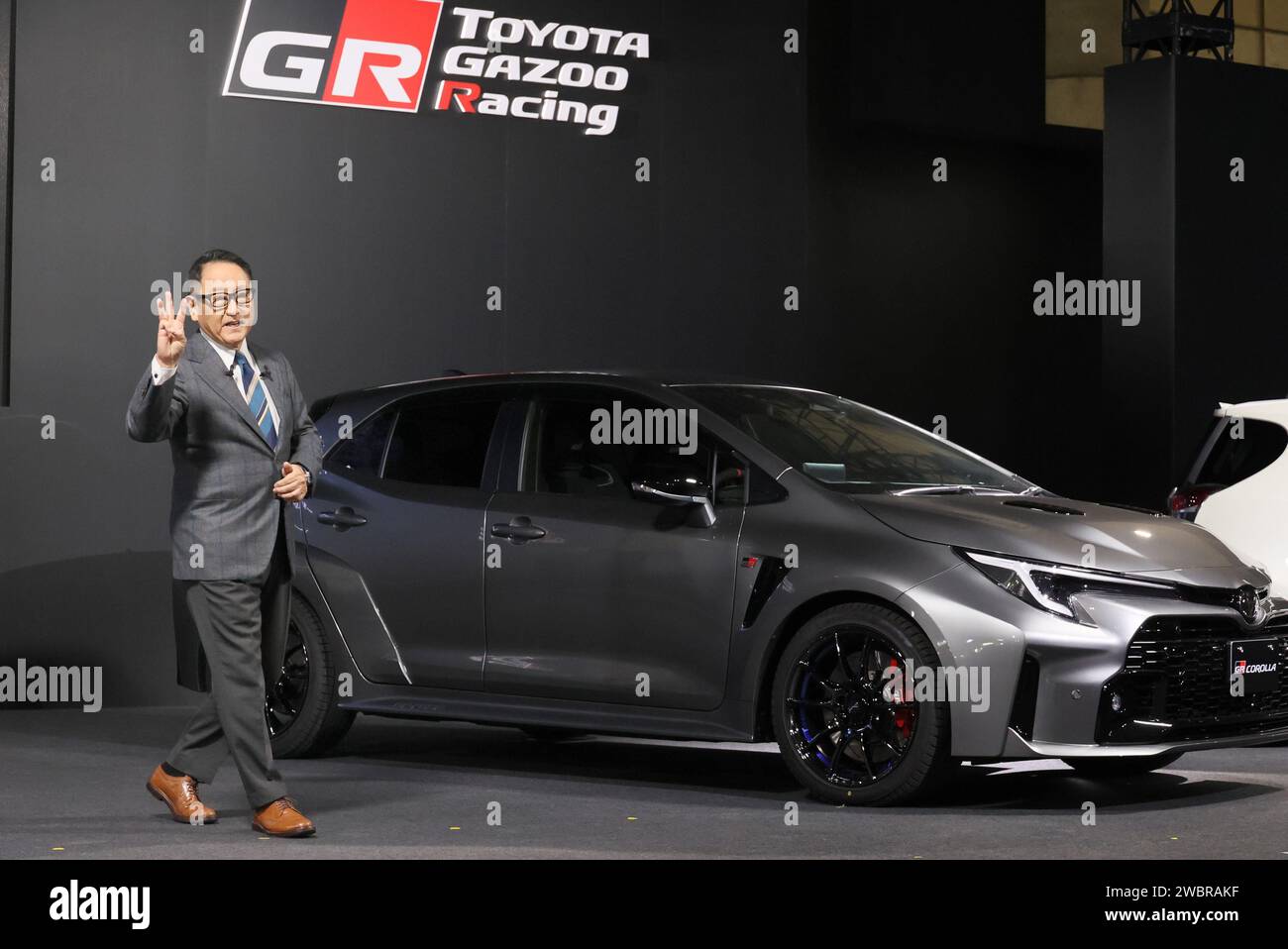 Chiba, Japan. 12th Jan, 2024. Japan's automobile giant Toyota Motor ...