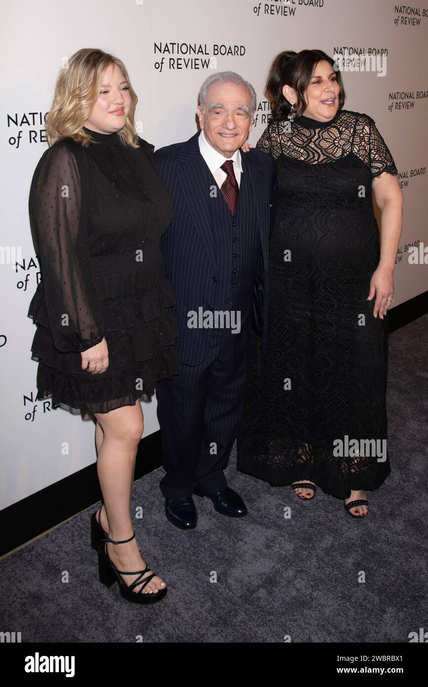 Francesca Scorsese, Martin Scorsese und Cathy Scorsese bei der National ...