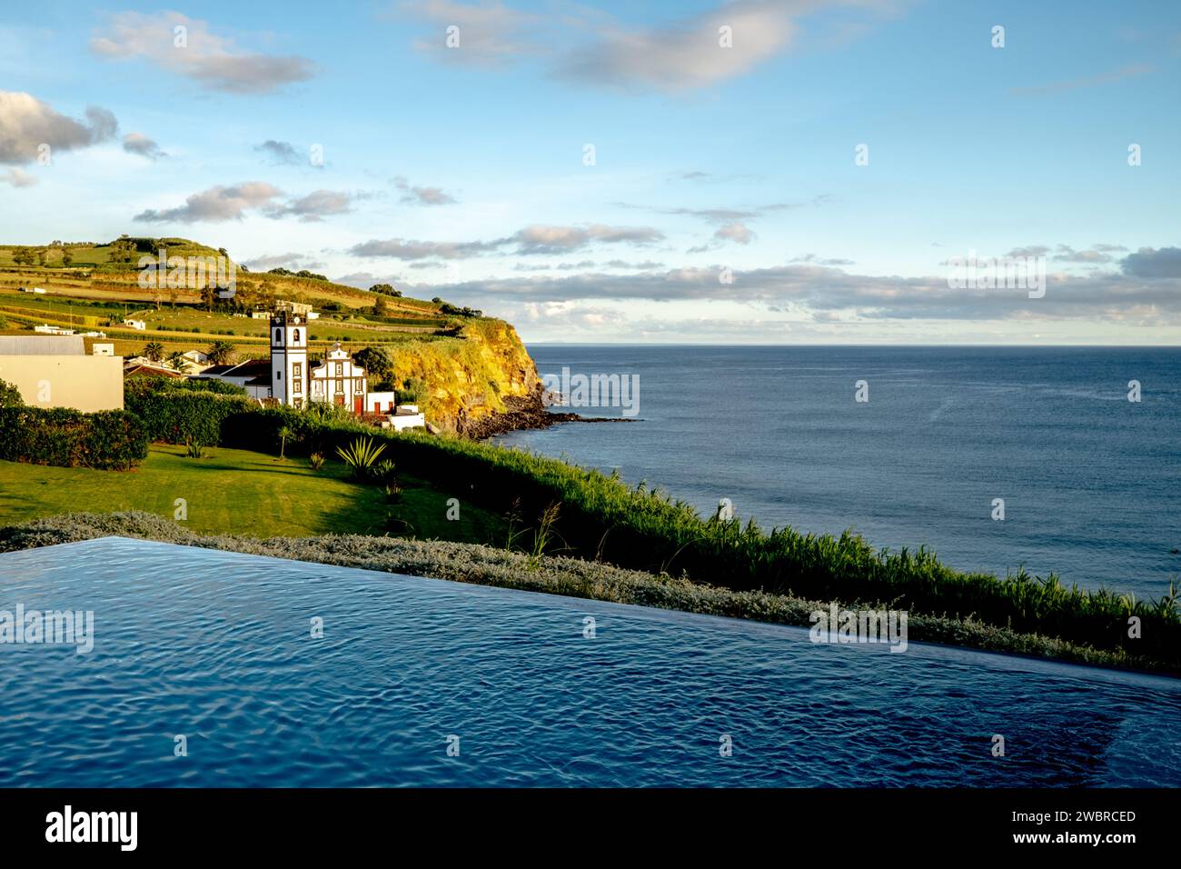 Scenic landscape of the Azores Stock Photo