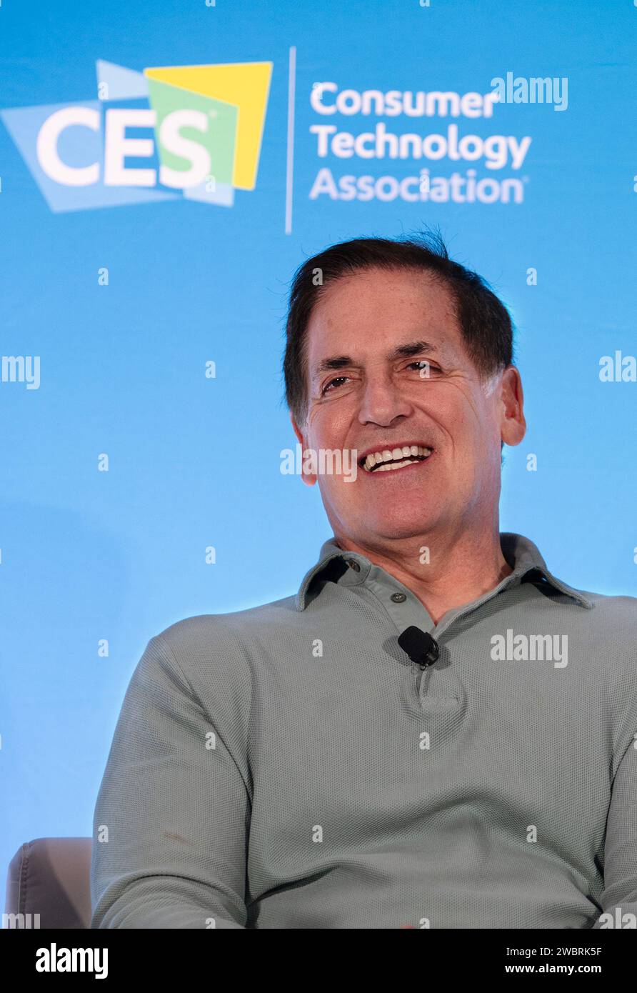 Las Vegas, NV, USA. 11th Jan, 2024. Mark Cuban pictured at the