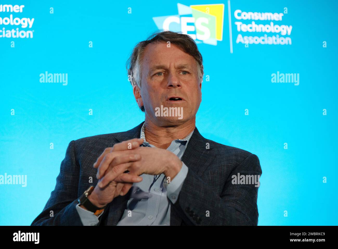 Las Vegas, NV, USA. 11th Jan, 2024. Glen Tullman pictured at the