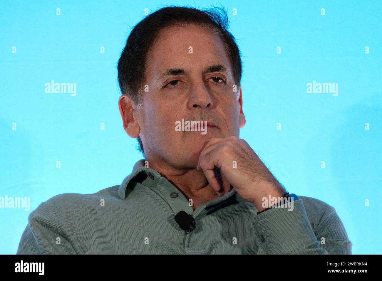 Las Vegas, NV, USA. 11th Jan, 2024. Mark Cuban pictured at the