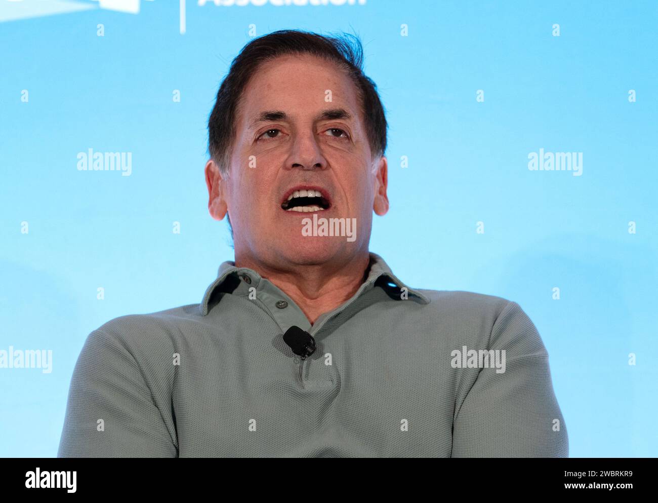 Las Vegas, NV, USA. 11th Jan, 2024. Mark Cuban pictured at the