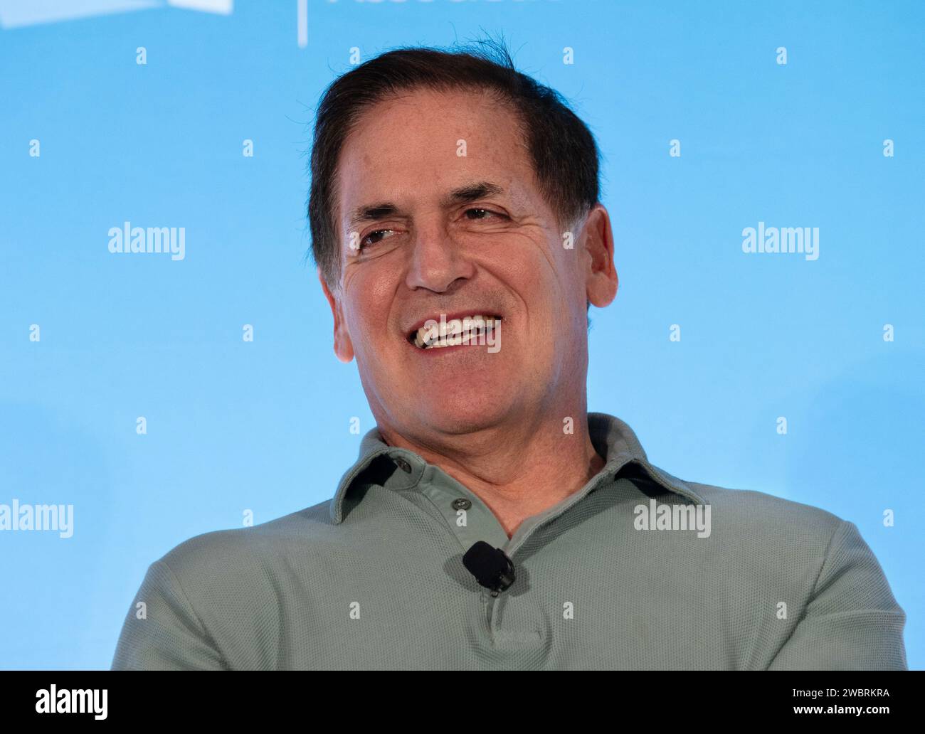 Las Vegas, NV, USA. 11th Jan, 2024. Mark Cuban pictured at the