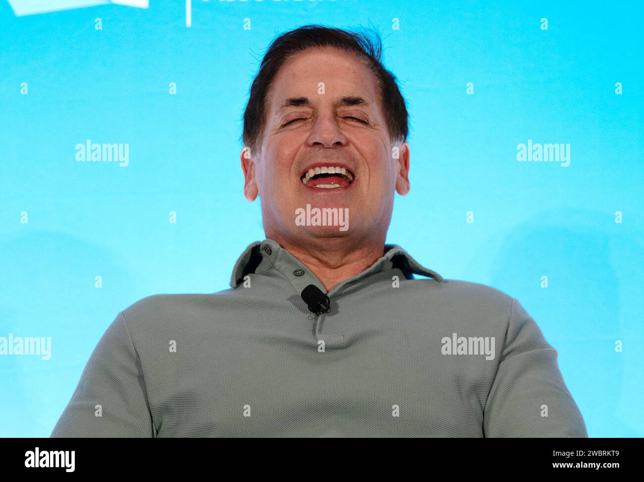 Las Vegas, NV, USA. 11th Jan, 2024. Mark Cuban pictured at the