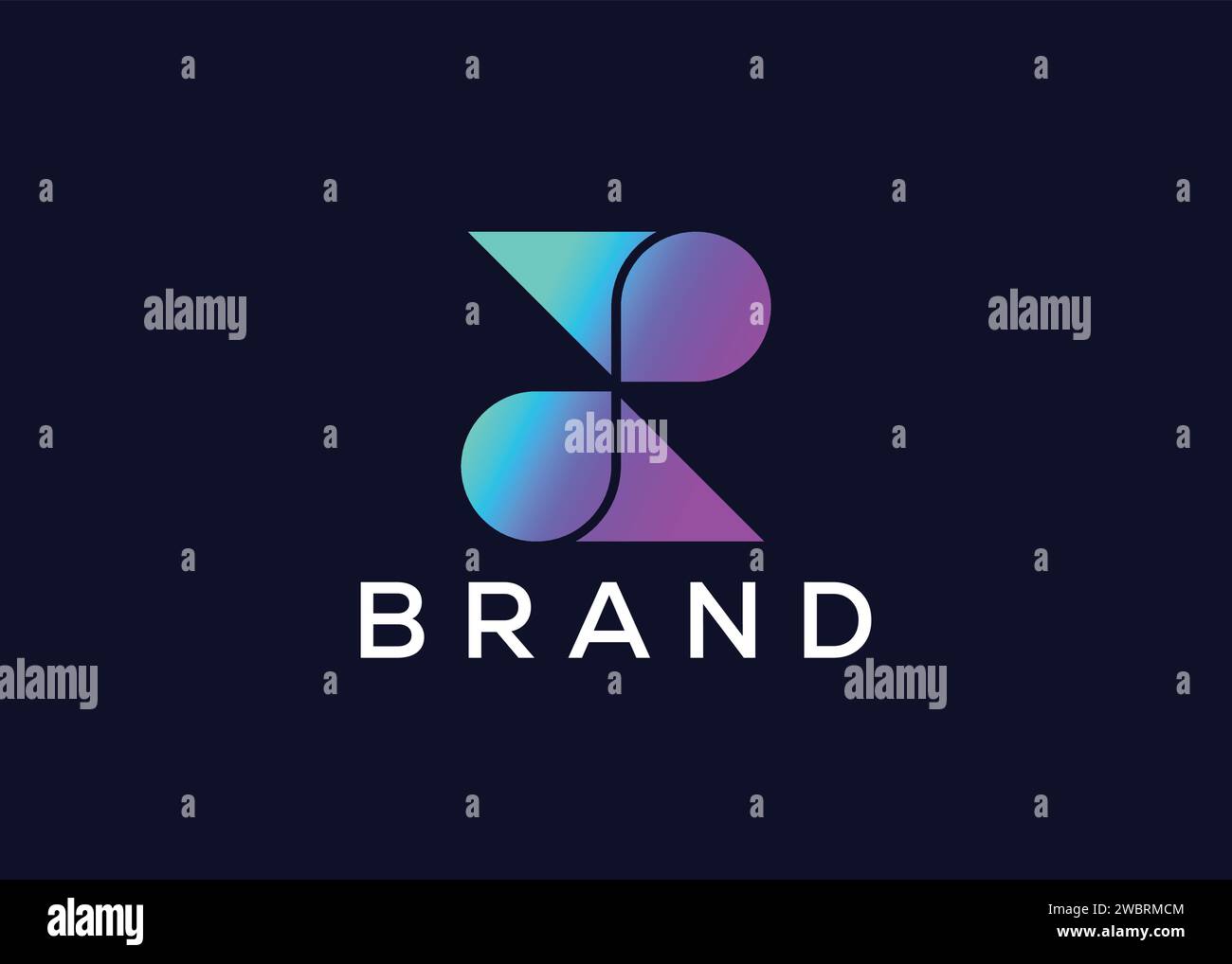 Letter Z vector monogram logo design template Stock Vector Image & Art