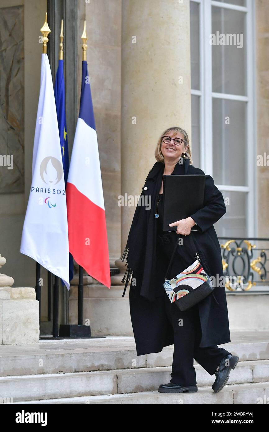 Paris, France. 12th Jan, 2024. French Higher Education and Research