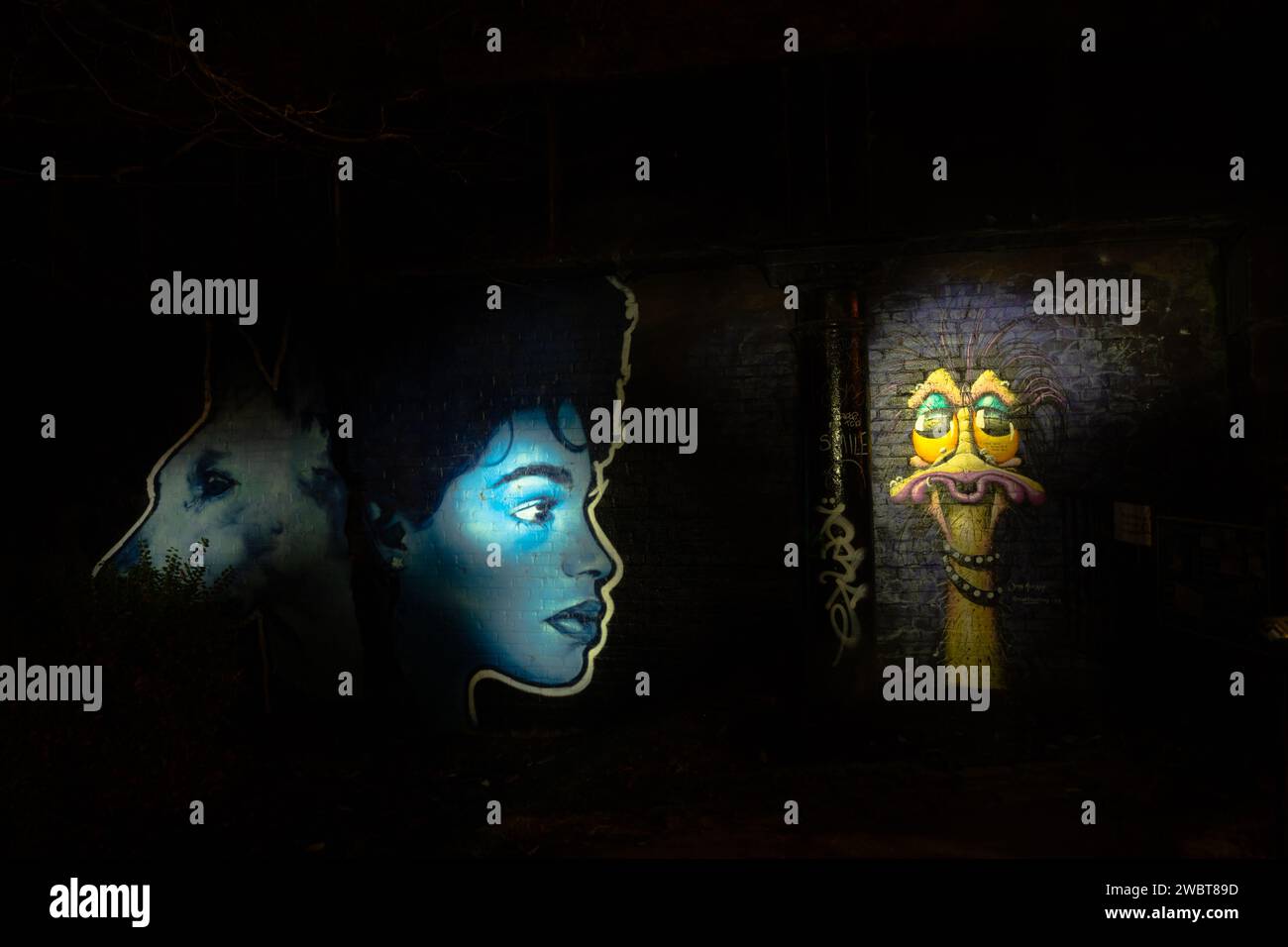 Where the city's heartbeat syncs with the rhythm of colors Stock Photo ...