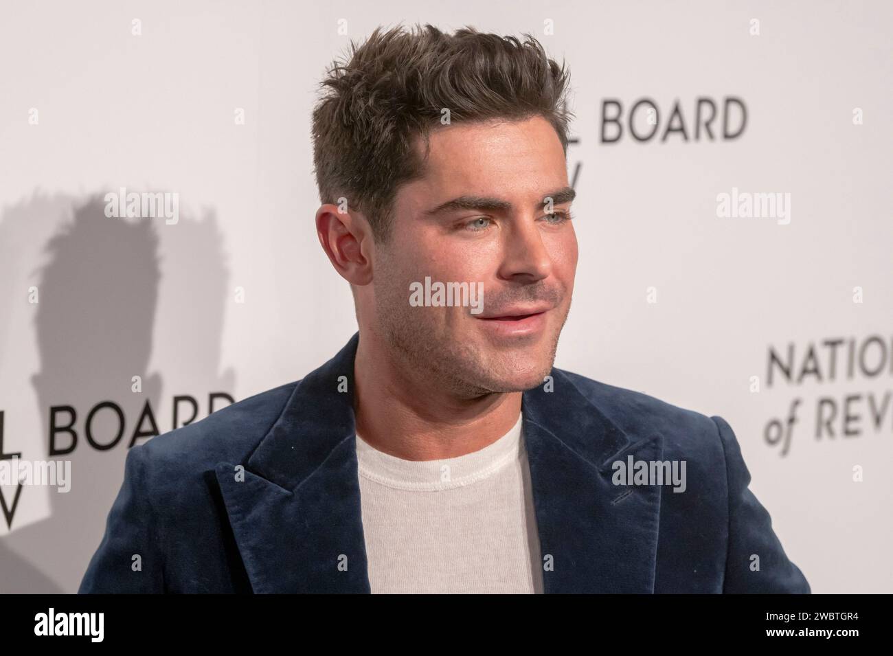 New York, United States. 11th Jan, 2024. Zac Efron is attending the