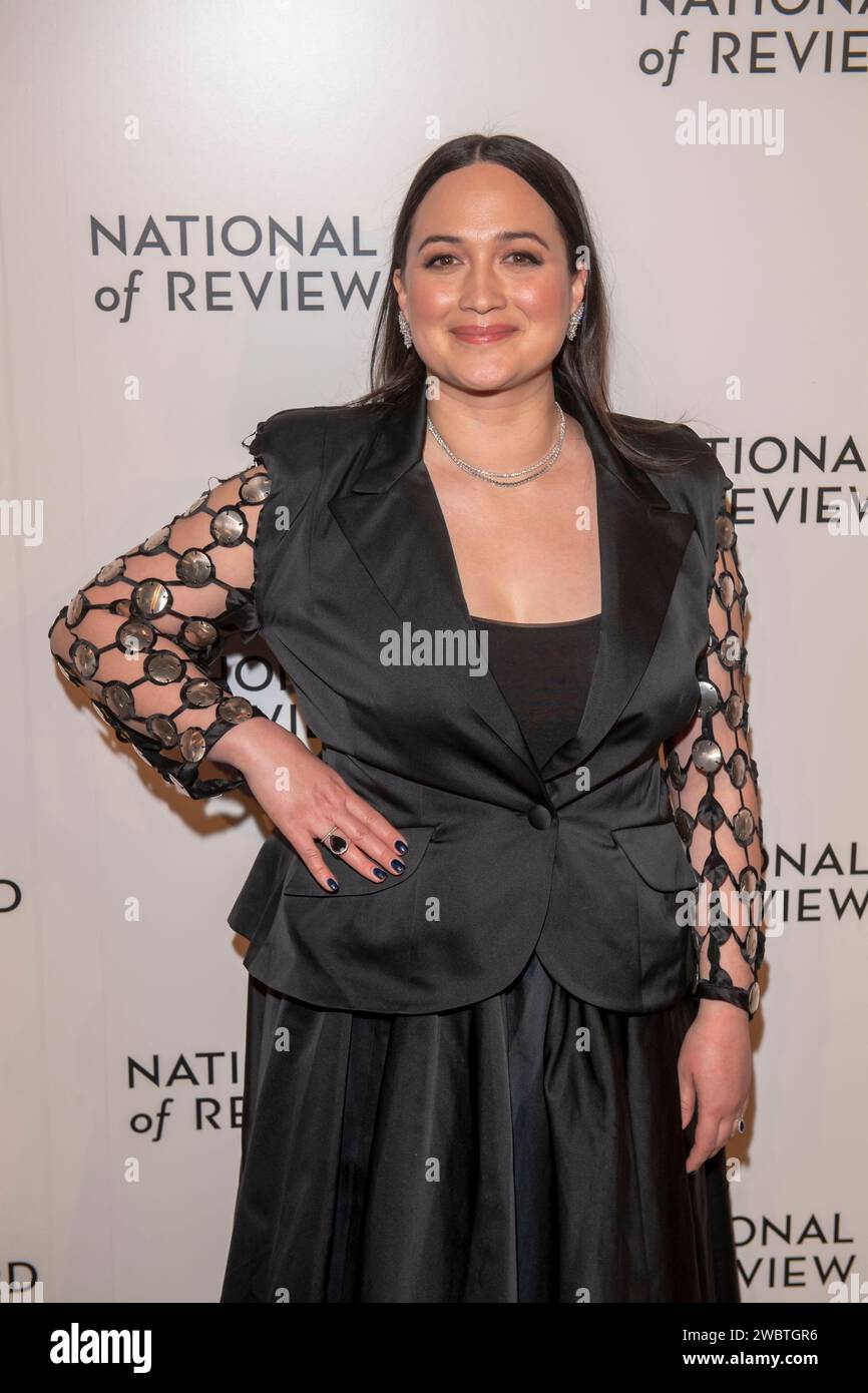 New York, United States. 11th Jan, 2024. Lily Gladstone is attending