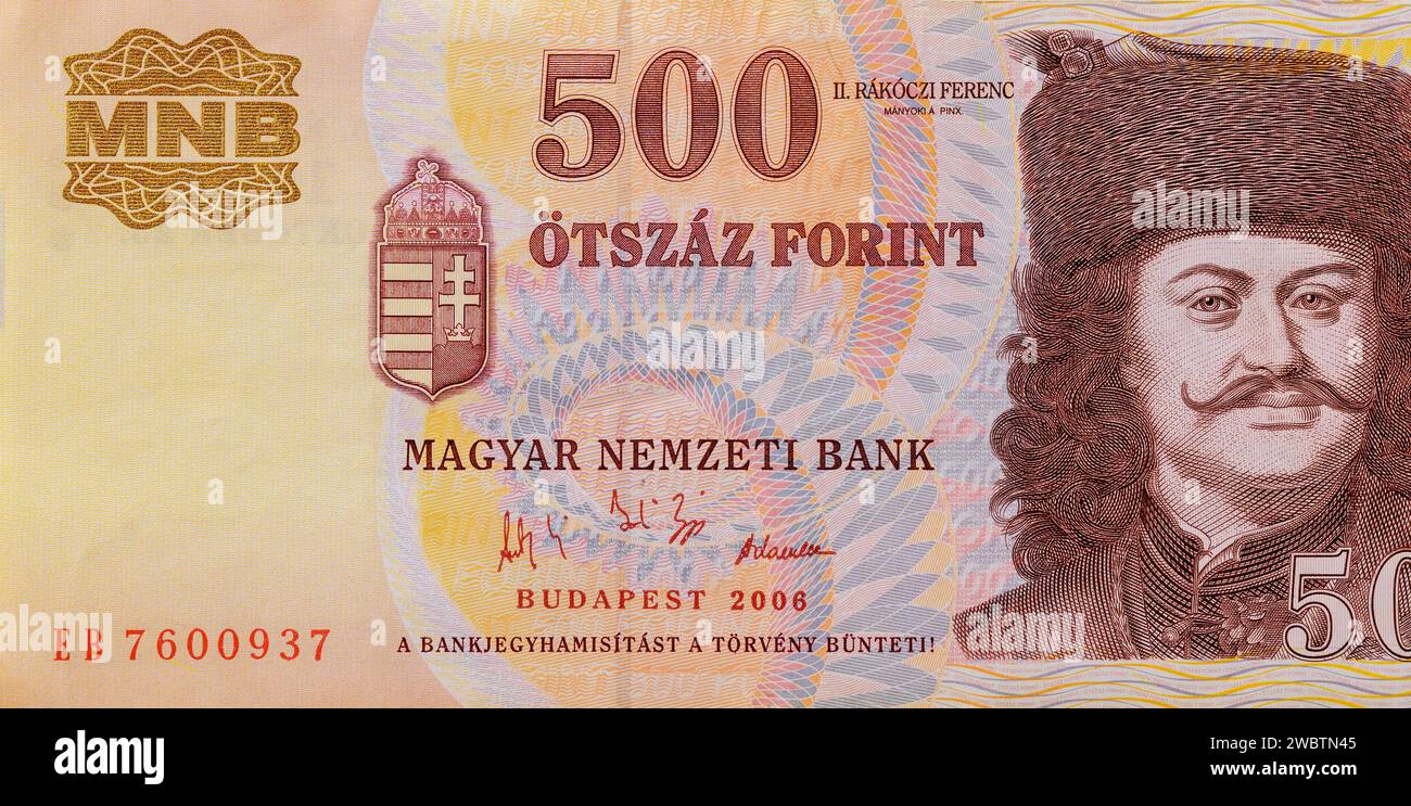 Five hundred forints hi-res stock photography and images - Alamy