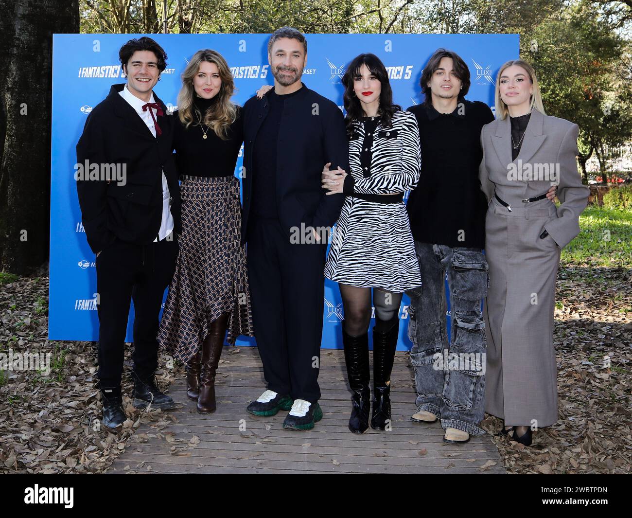 Rome, Italy. 12th Jan, 2024. Rome, Casa del Cinema, photocall for the