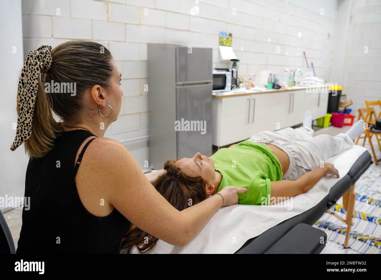 Female health care worker hi-res stock photography and images - Alamy