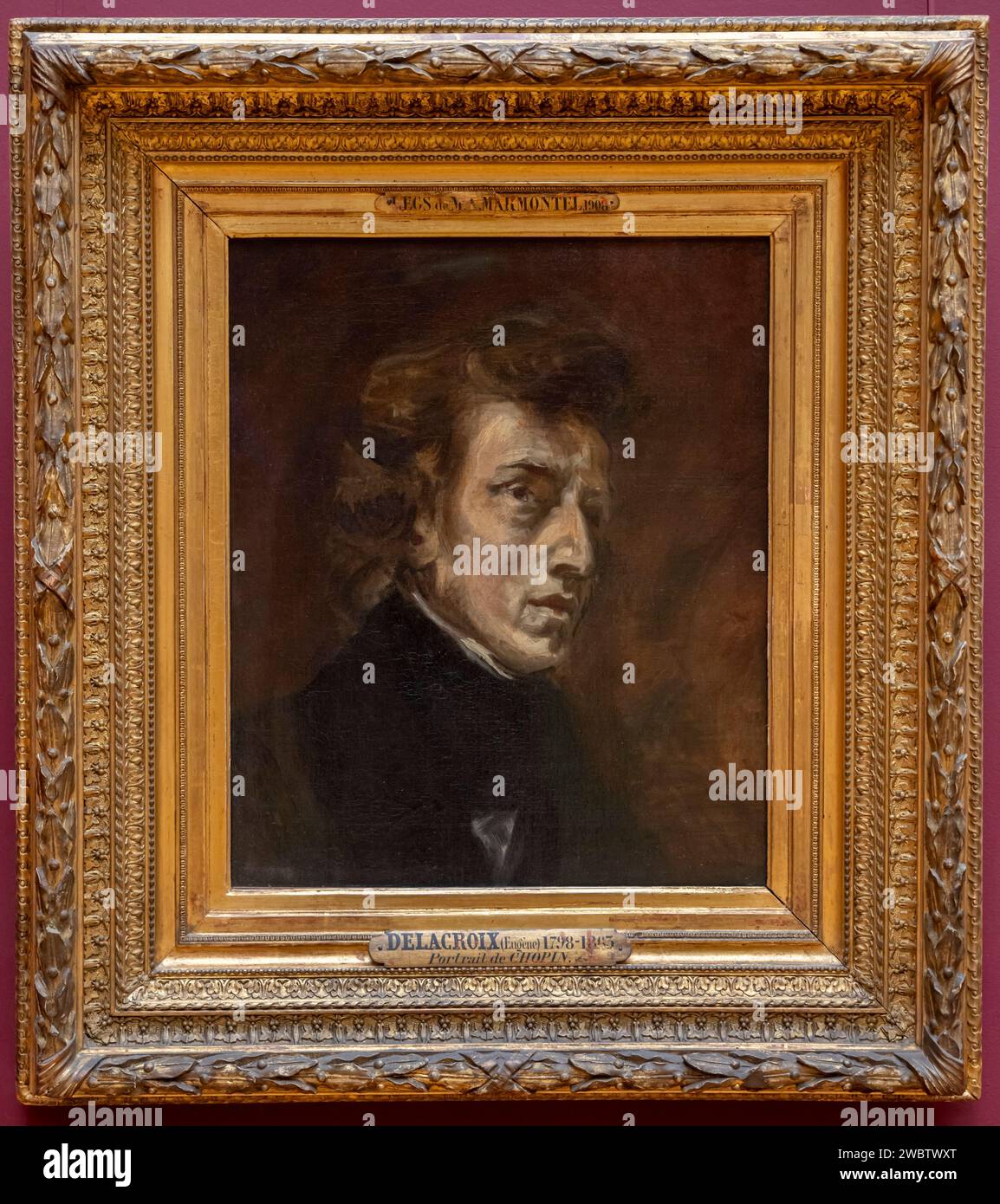 Paris, France 01 06 2024 Louvre Museum. Magdalena Bay, Portrait of