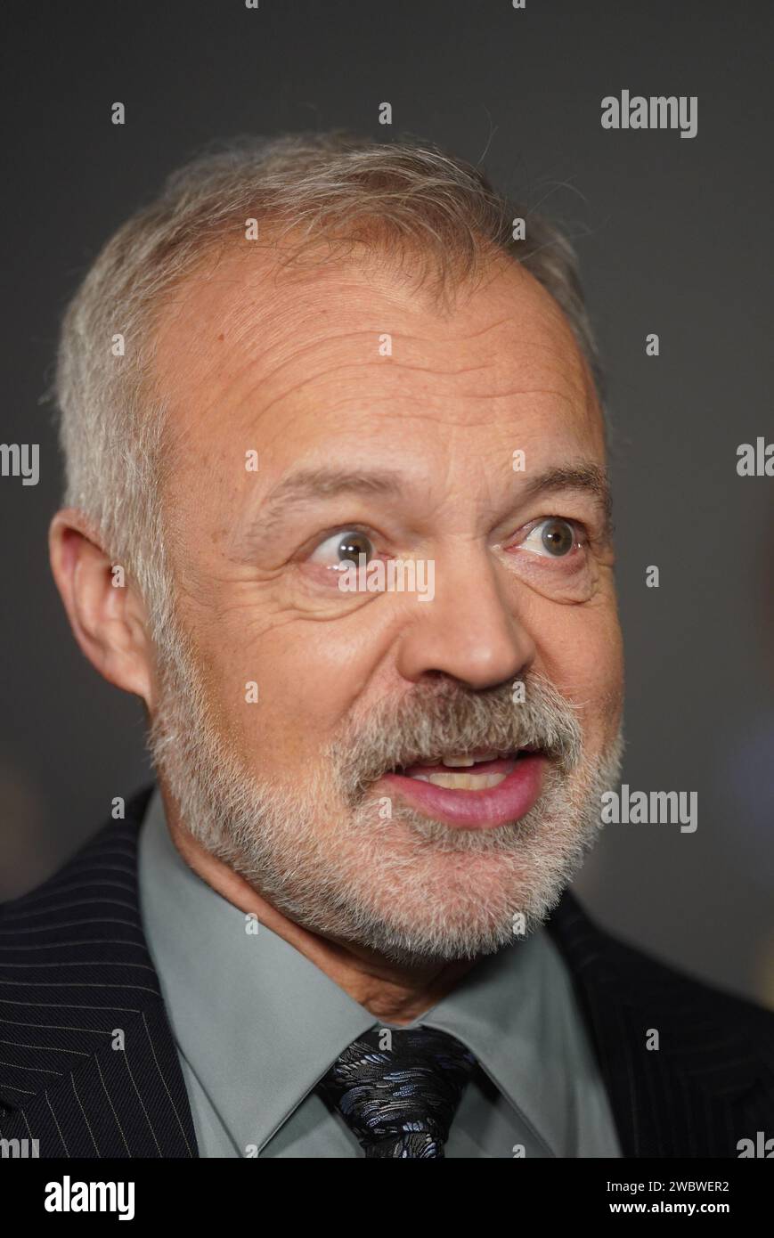 Graham Norton arrives for the premiere of LOL Last One Laughing