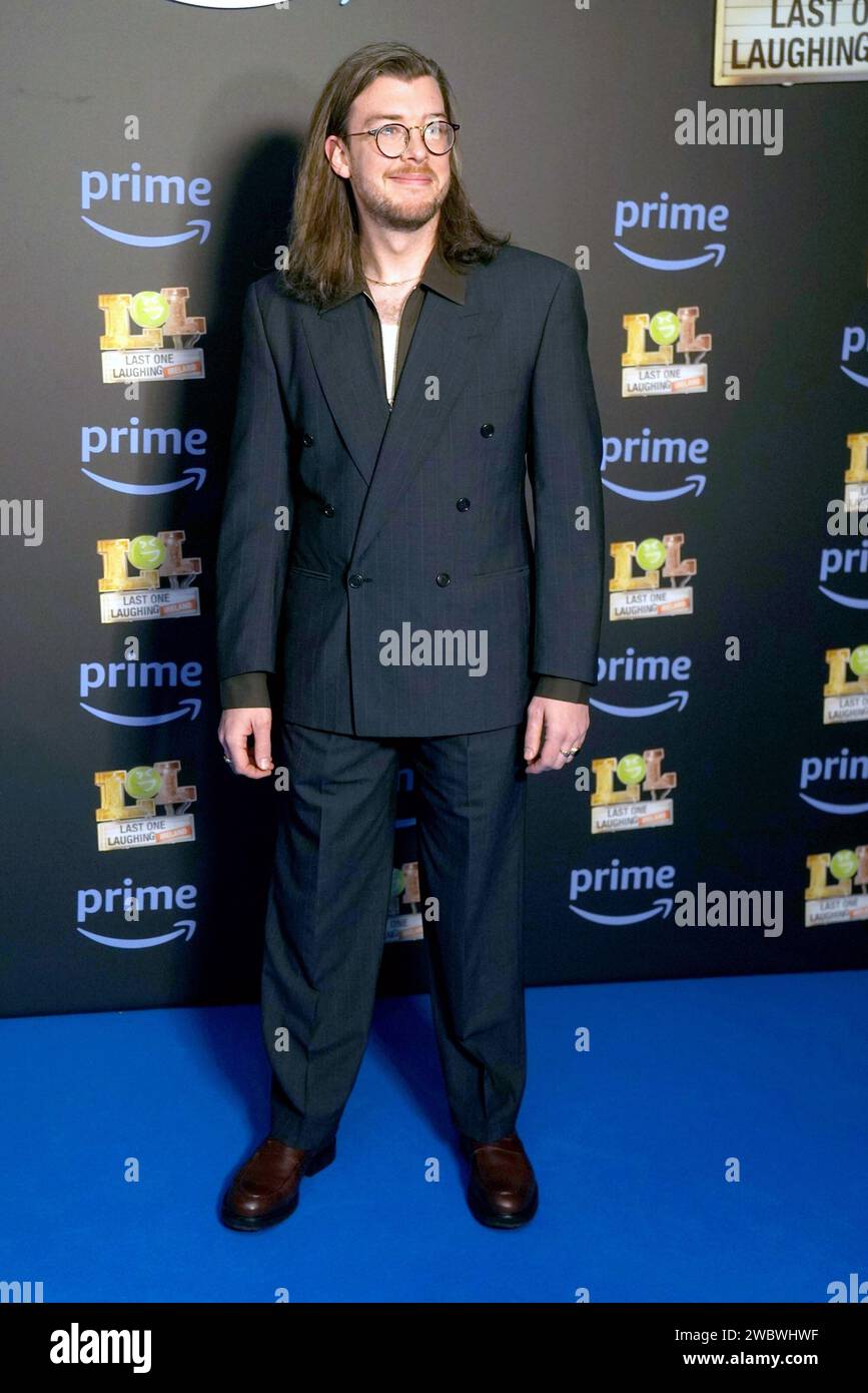 Tony Cantwell arrives for the premiere of LOL Last One Laughing