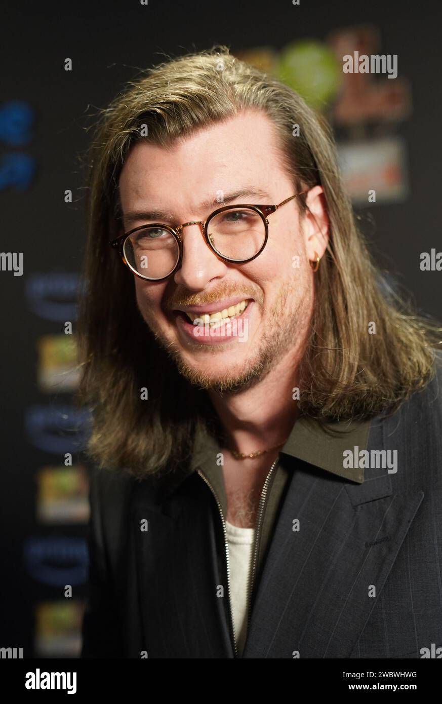 Tony Cantwell arrives for the premiere of LOL Last One Laughing